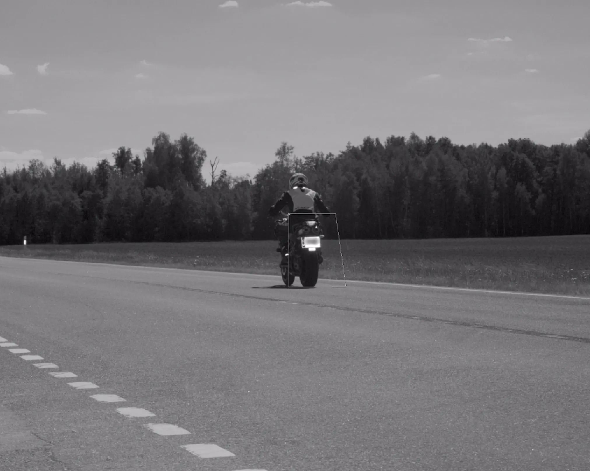 lakstūnas, motociklininkas