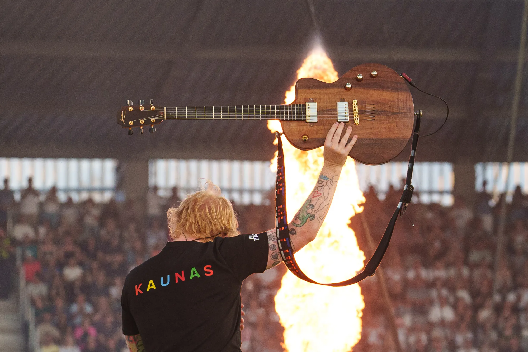 Ed Sheeran koncertas Dariaus ir Girėno stadione / R. Tenio nuotr.