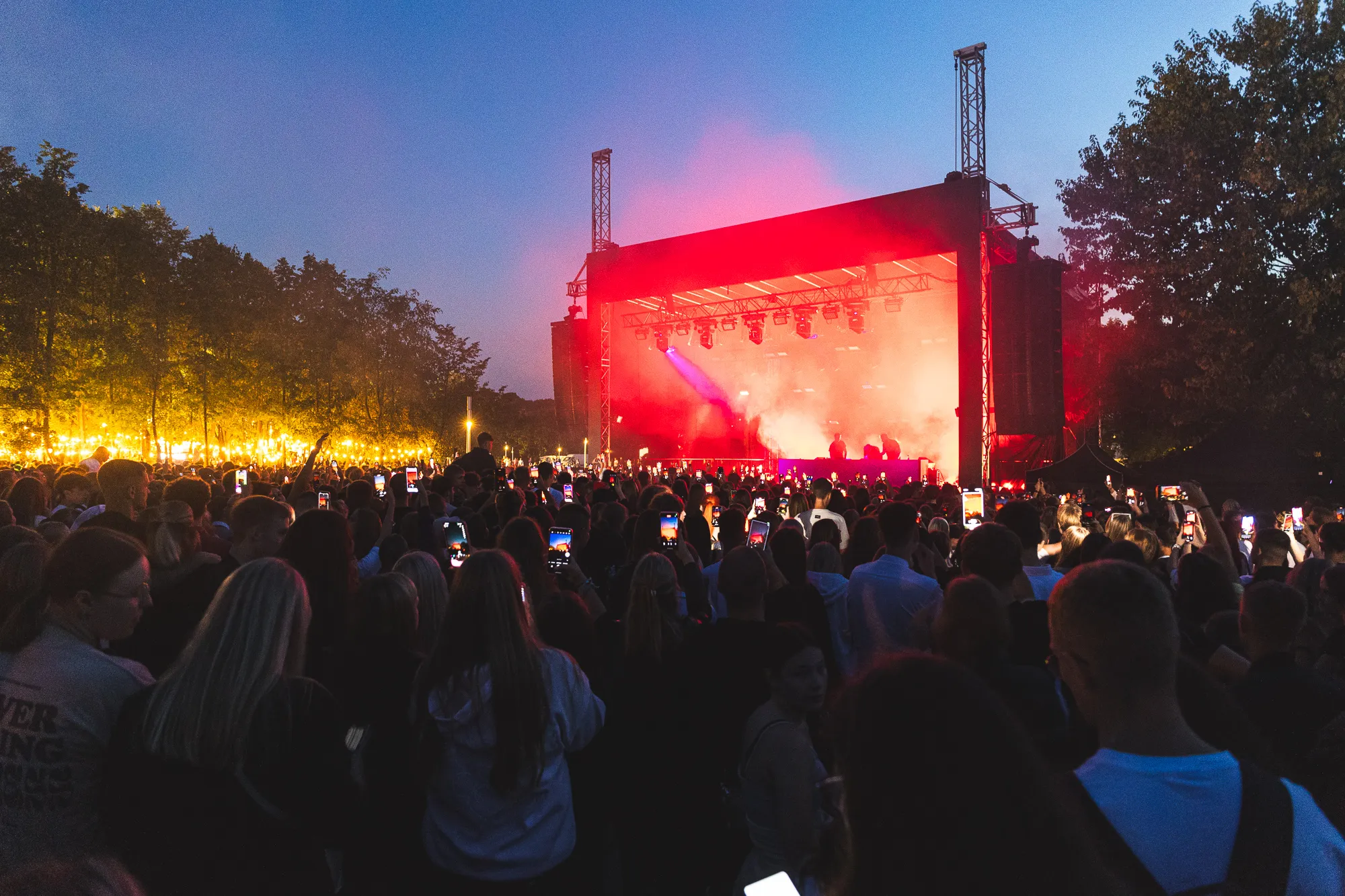 Mokslo metų pradžio koncertas Nemuno saloje / R. Tenio nuotr.