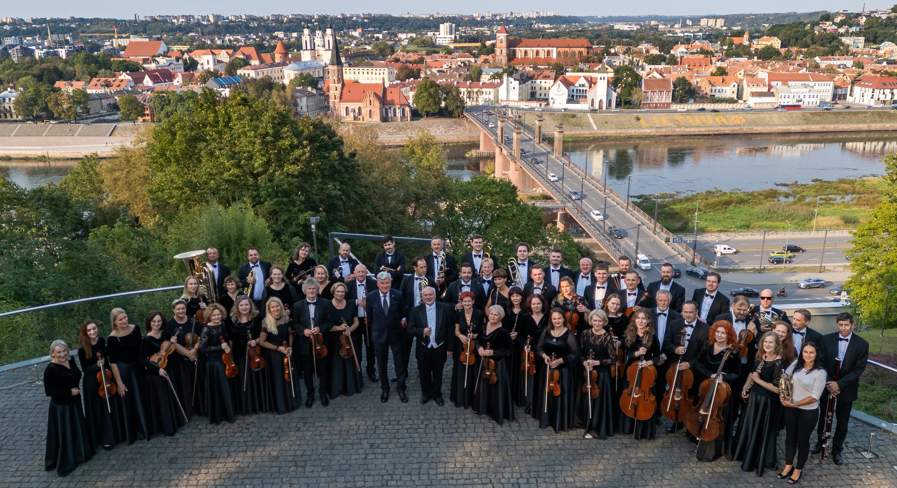 Kauno miesto simfoninis orkestras./J. Danielevičiaus nuotr.