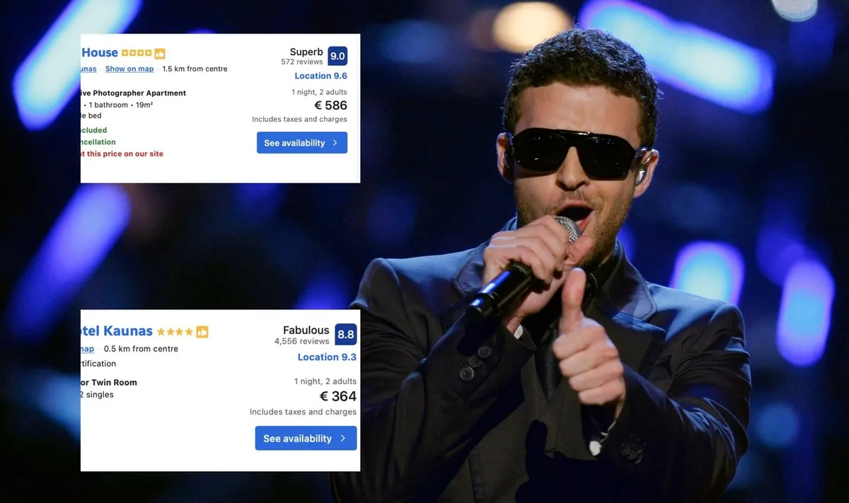 Justin Timberlake koncertas Kaune