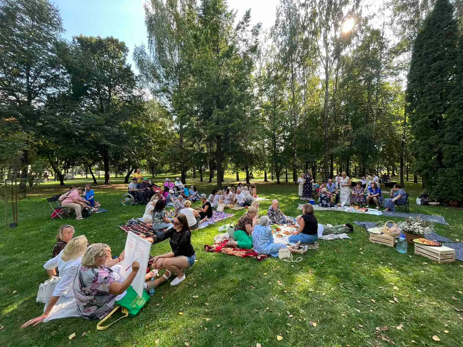 Senjorų piknikai / organizatorių nuotr.