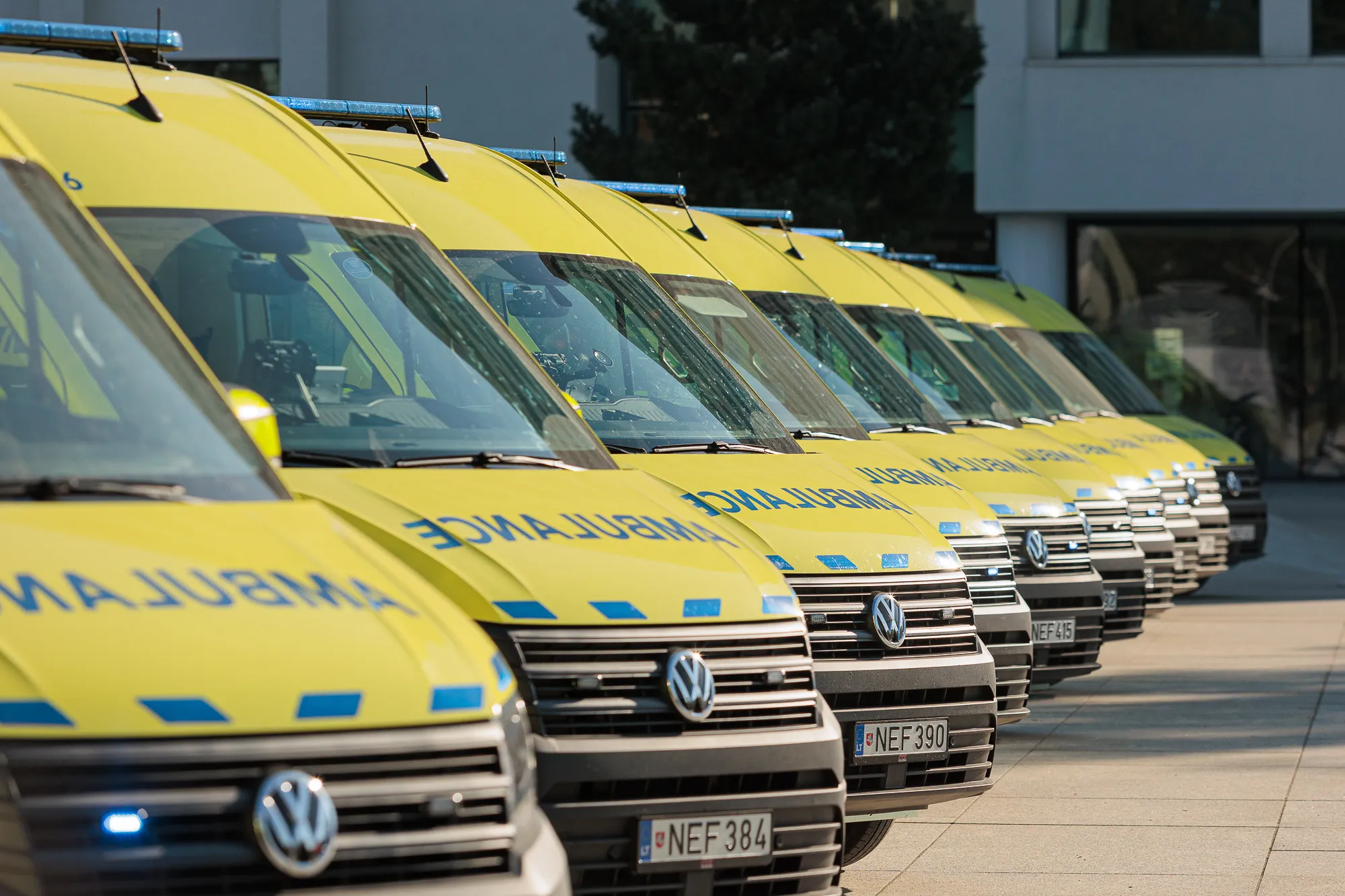 Pristatyti nauji GMP automobiliai / R. Tenio nuotr.