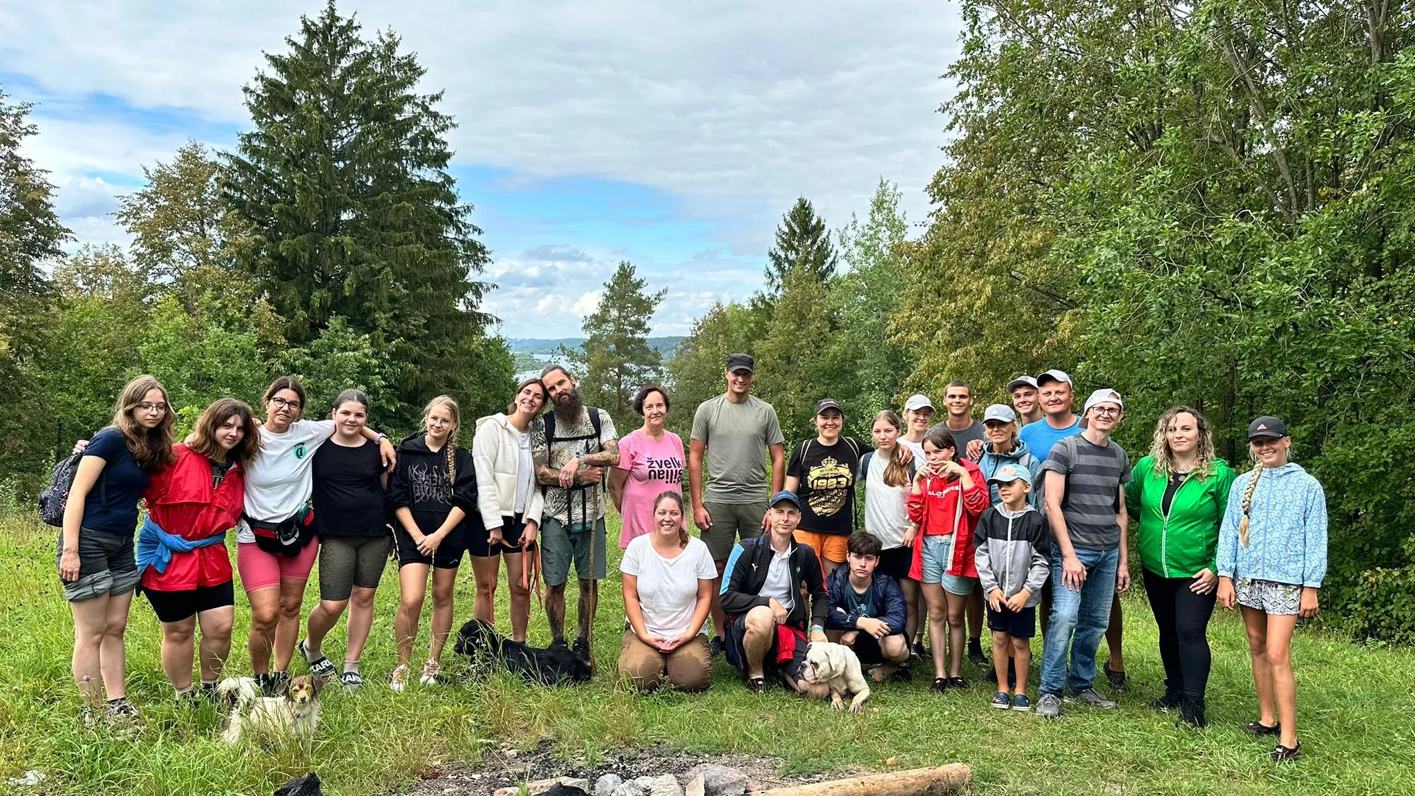 Šeimų žygis Jadagoniuose./Organizatorių nuotr.