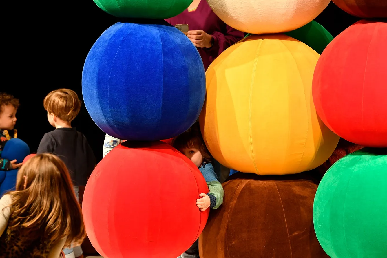 „Pasaulėlių" turo Prancūzijoje akimirkos./Teatro nuotr.