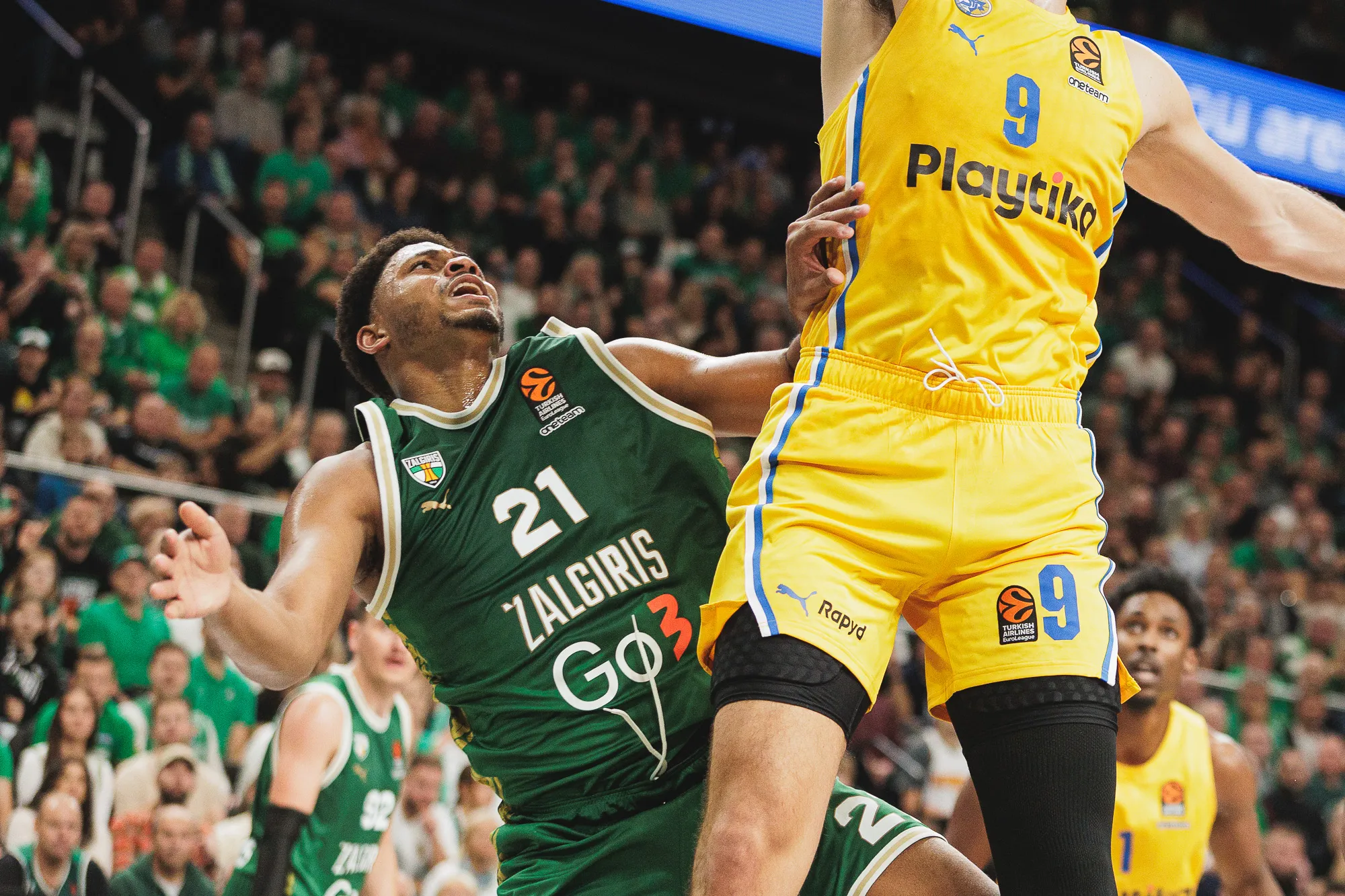 „Žalgiris“ – „Maccabi“ / R. Tenio nuotr.