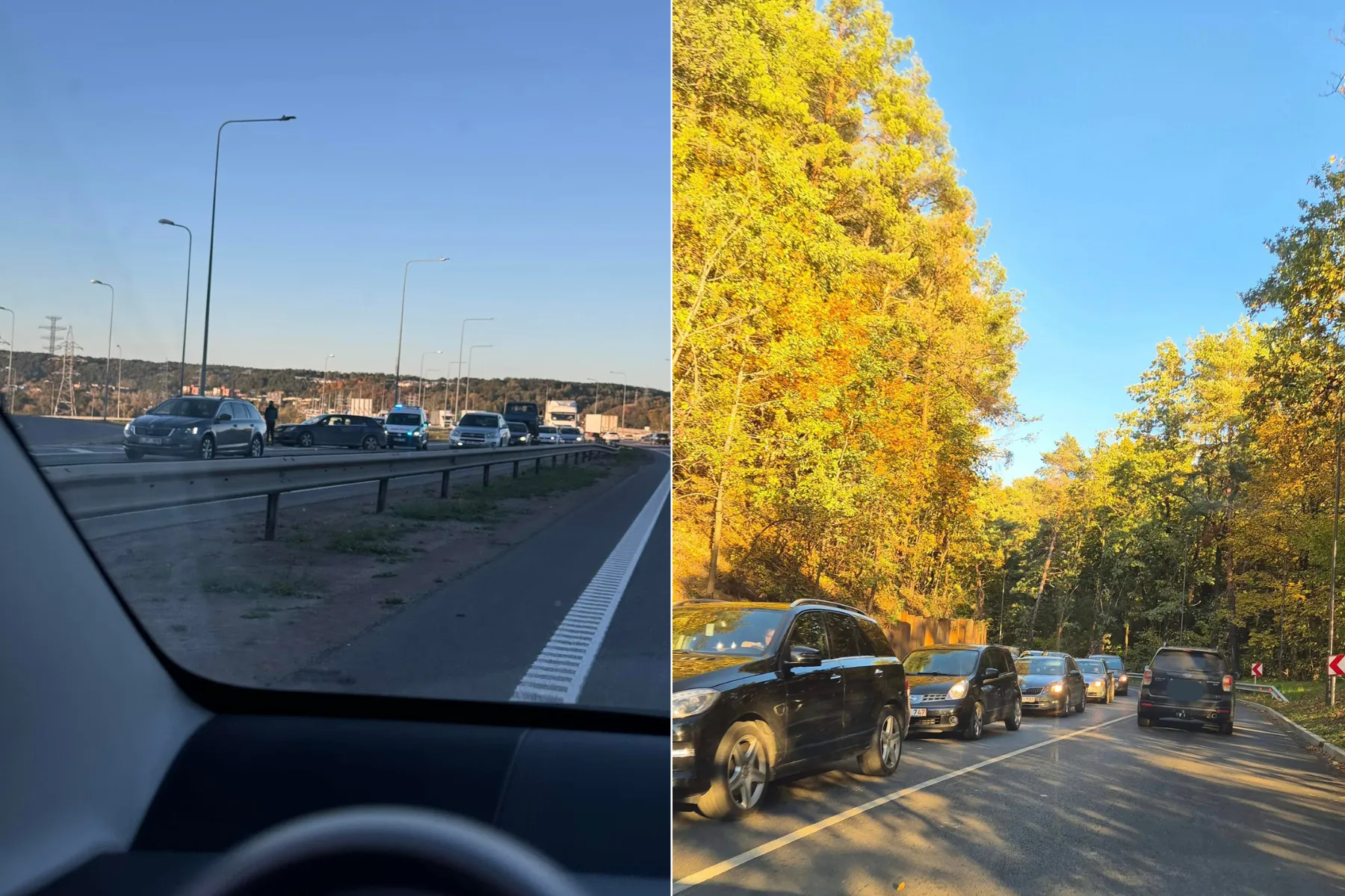 Avarija ir eismo spūstis