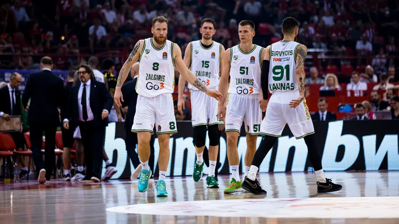 Žalgiriečiai nusiliedo Graikijos klubui / zalgiris.lt nuotr.