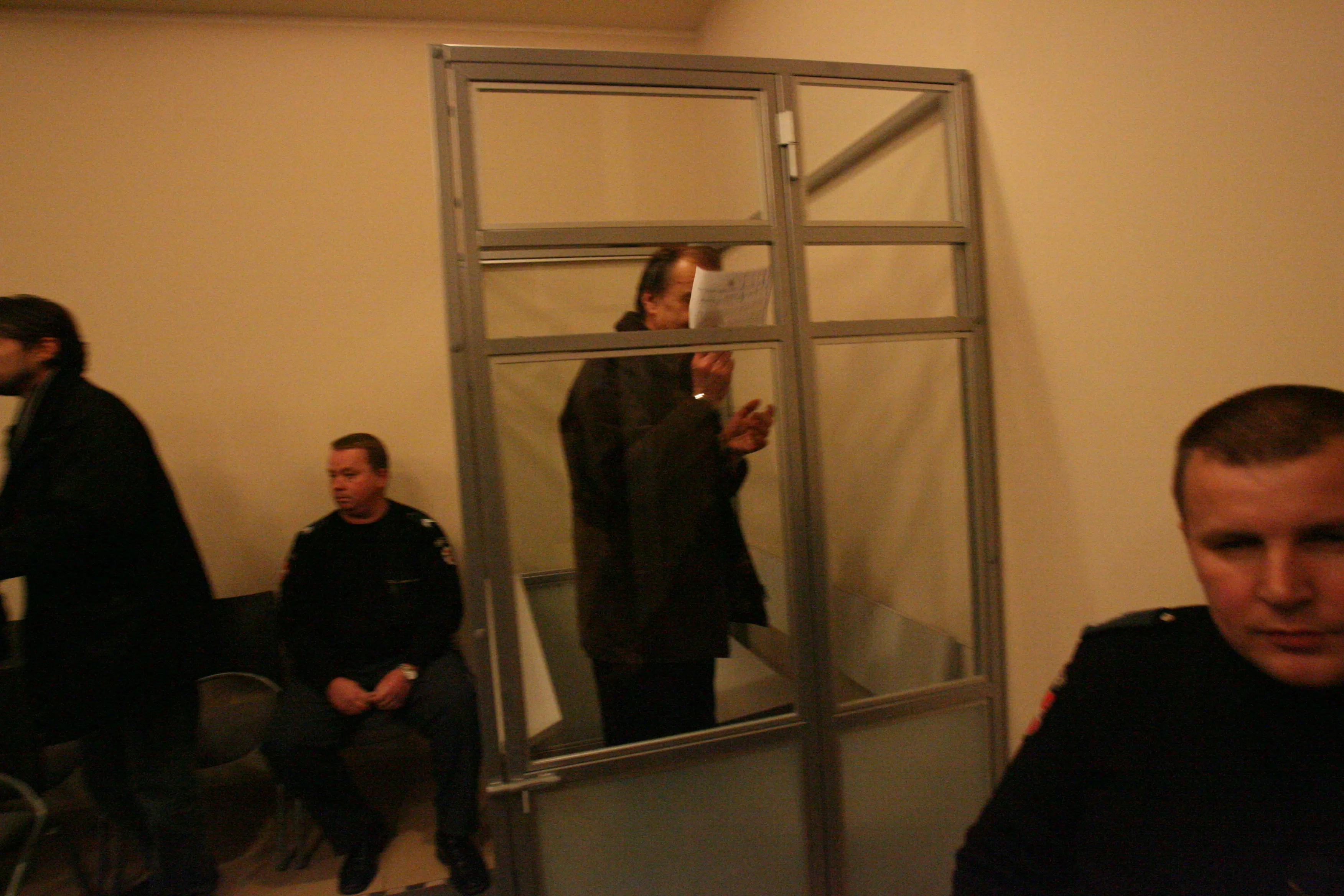 Ervydas Čekaanavičius teisme (BNS, Eriko Ovčarenko nuotr.)