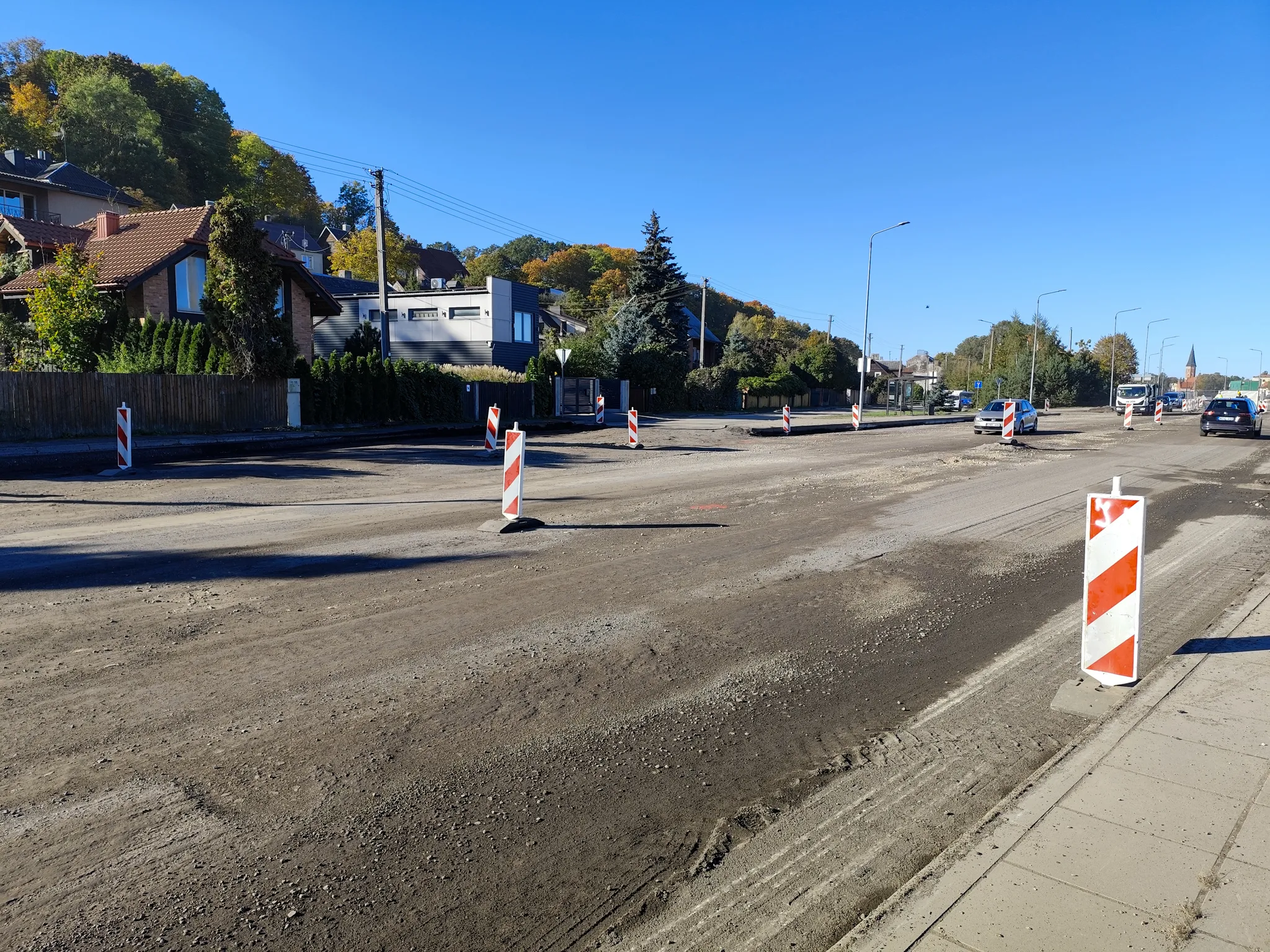 H. Ir O. Minkovskių gatvės remontas / R. Tenio nuotr.