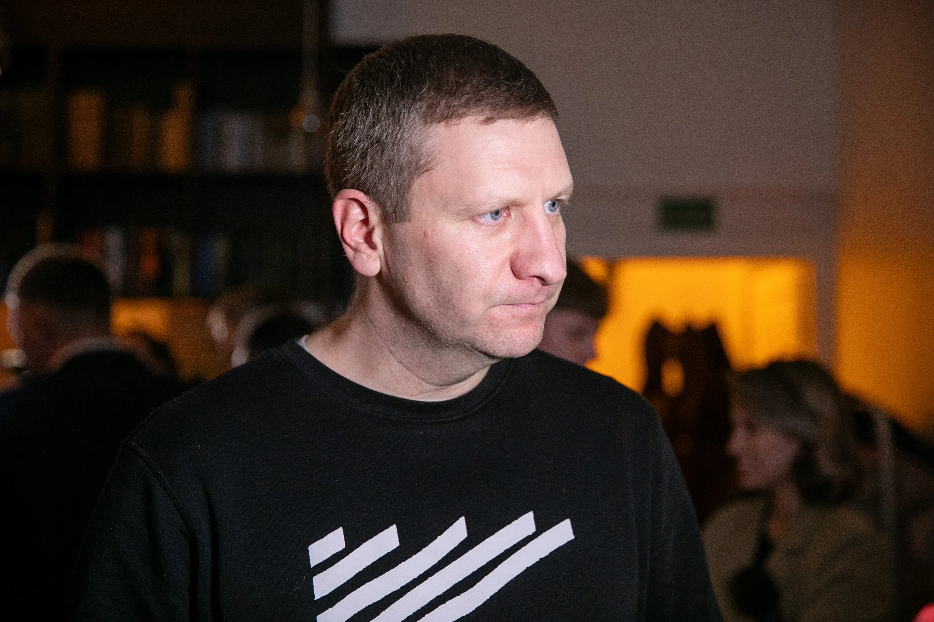 ELTA5078680 Vilnius, 2024 m. Spalio 27 d. (ELTA). Liberalų sąjūdžio štabas. 2024.10.27 22:24:09. ELTA (ELTA)