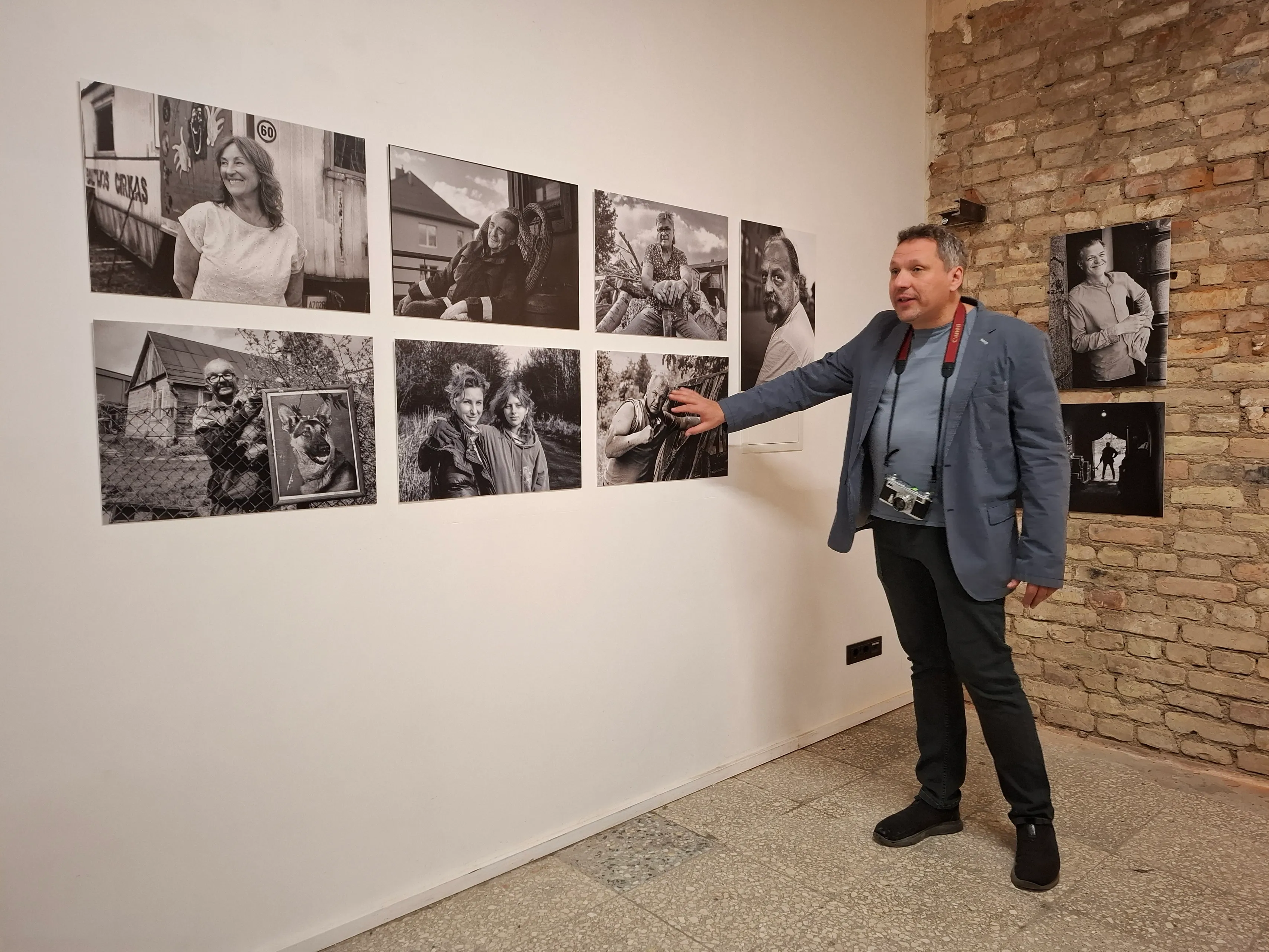 Dariaus Petrulio paroda „Sulieti pasaulius“./S. Javaitytės nuotr.