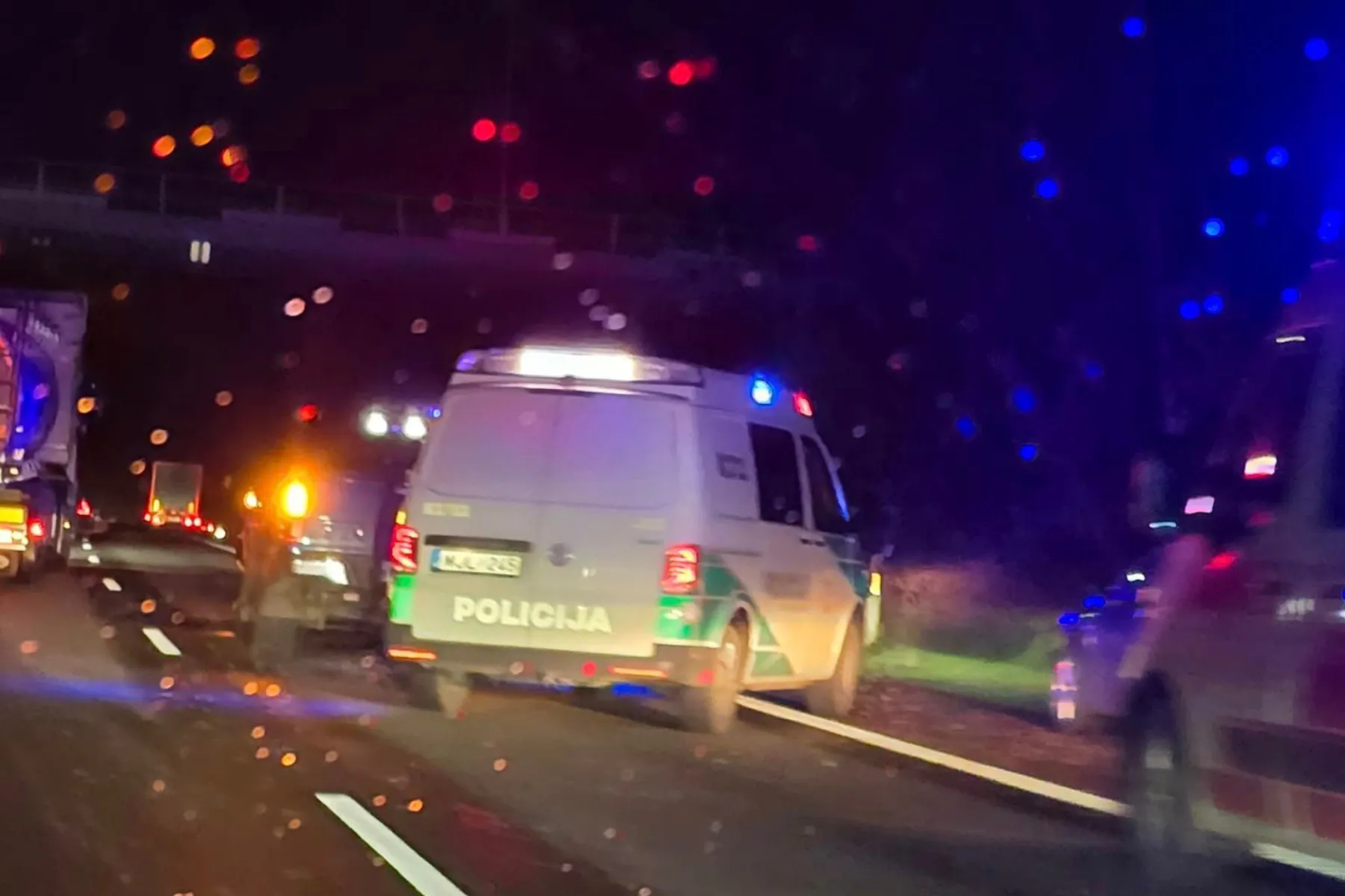 avarija prie viaduko