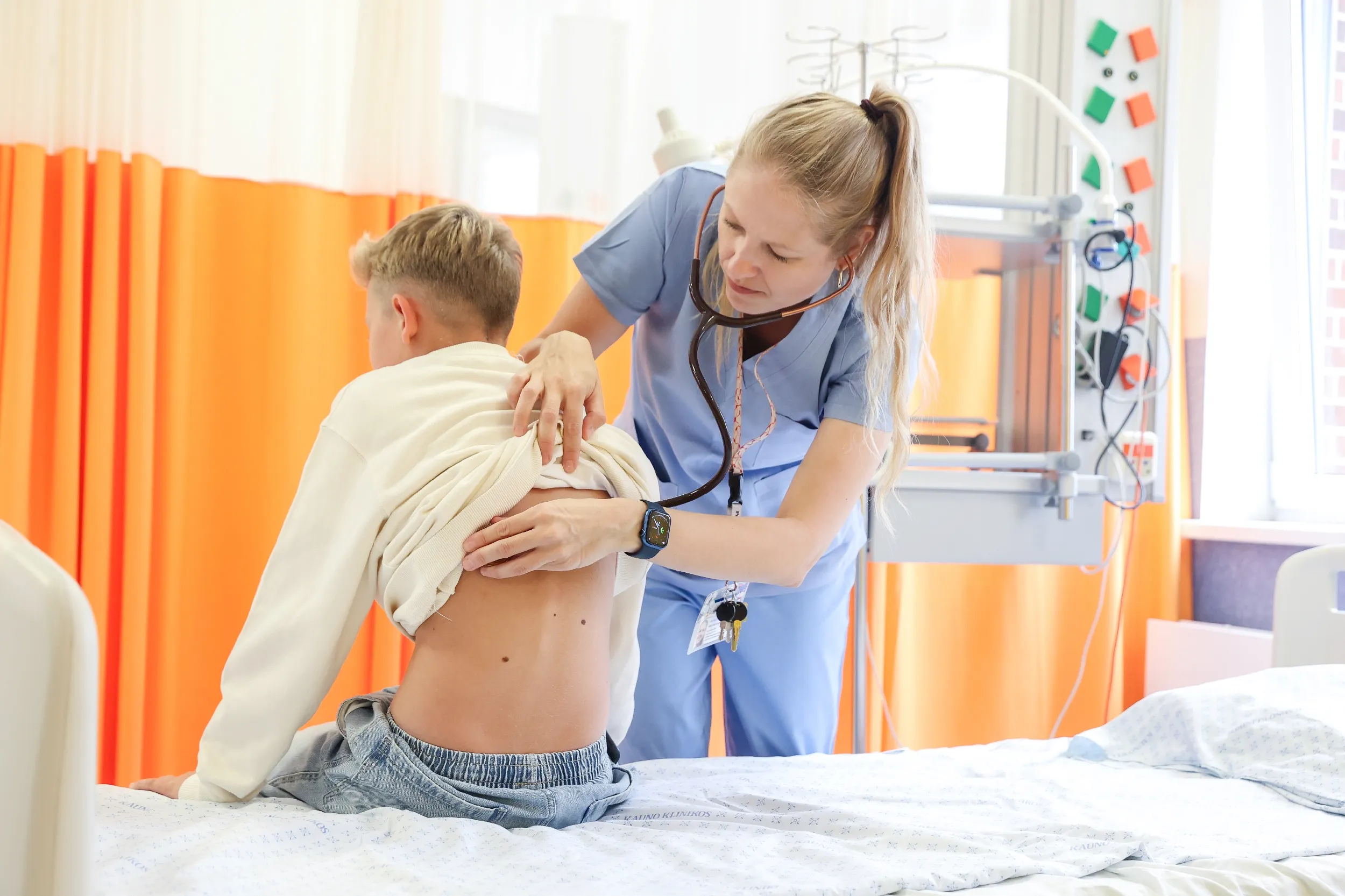 Vaiko apžiūra / Kauno klinikų nuotr.