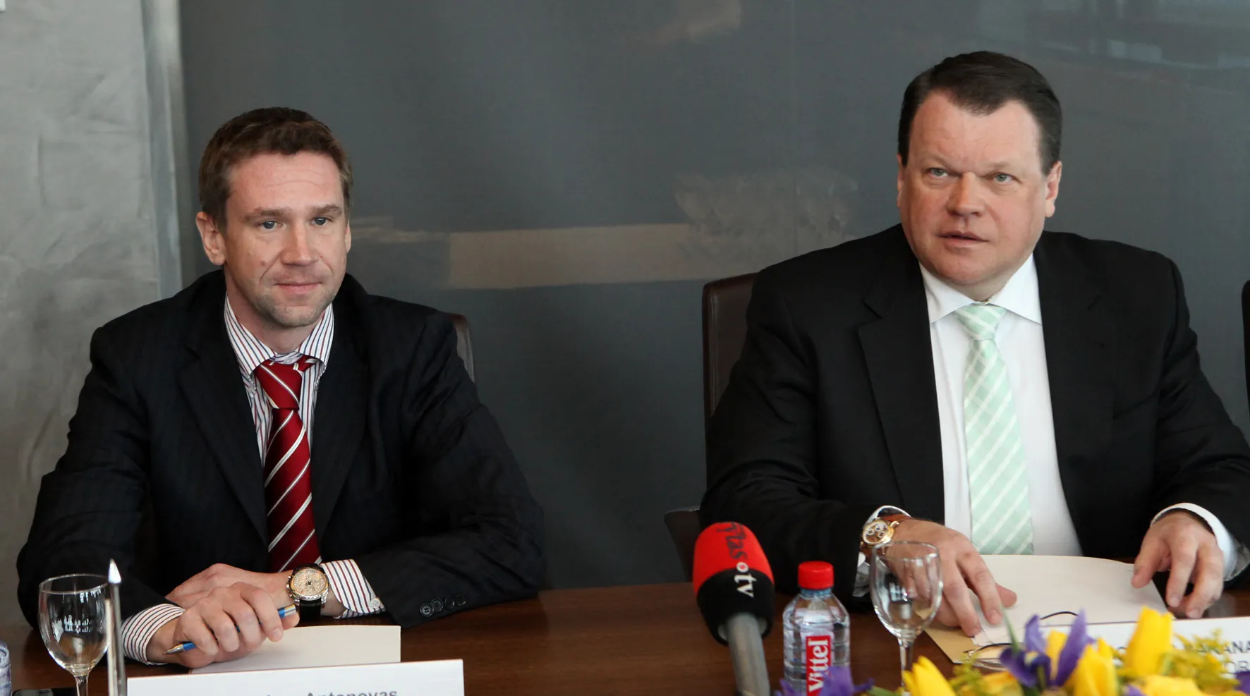 R. Baranauskas ir V. Antonovas / Elta / D. Labučio