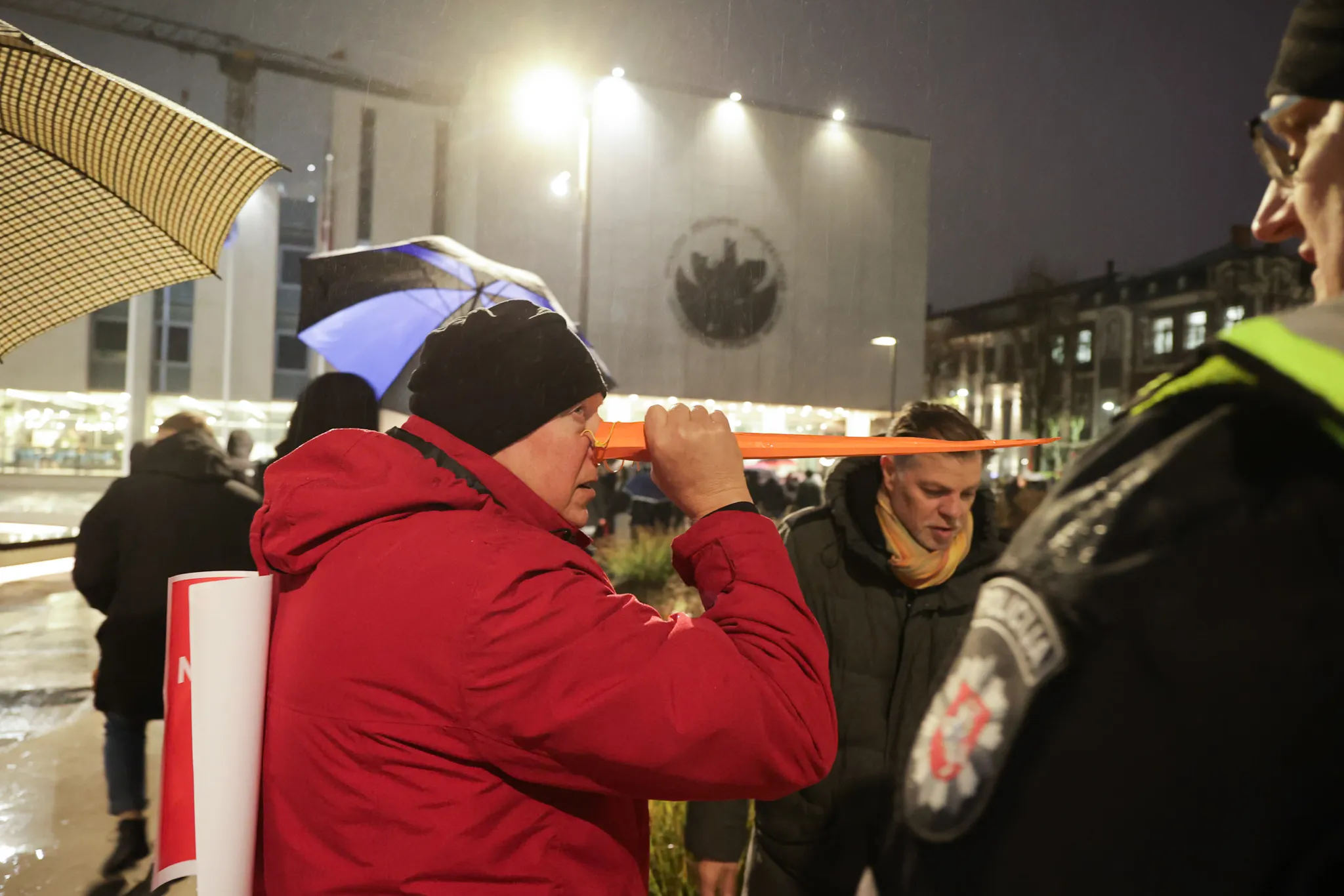 Protestas Kaune / R. Tenio nuotr.