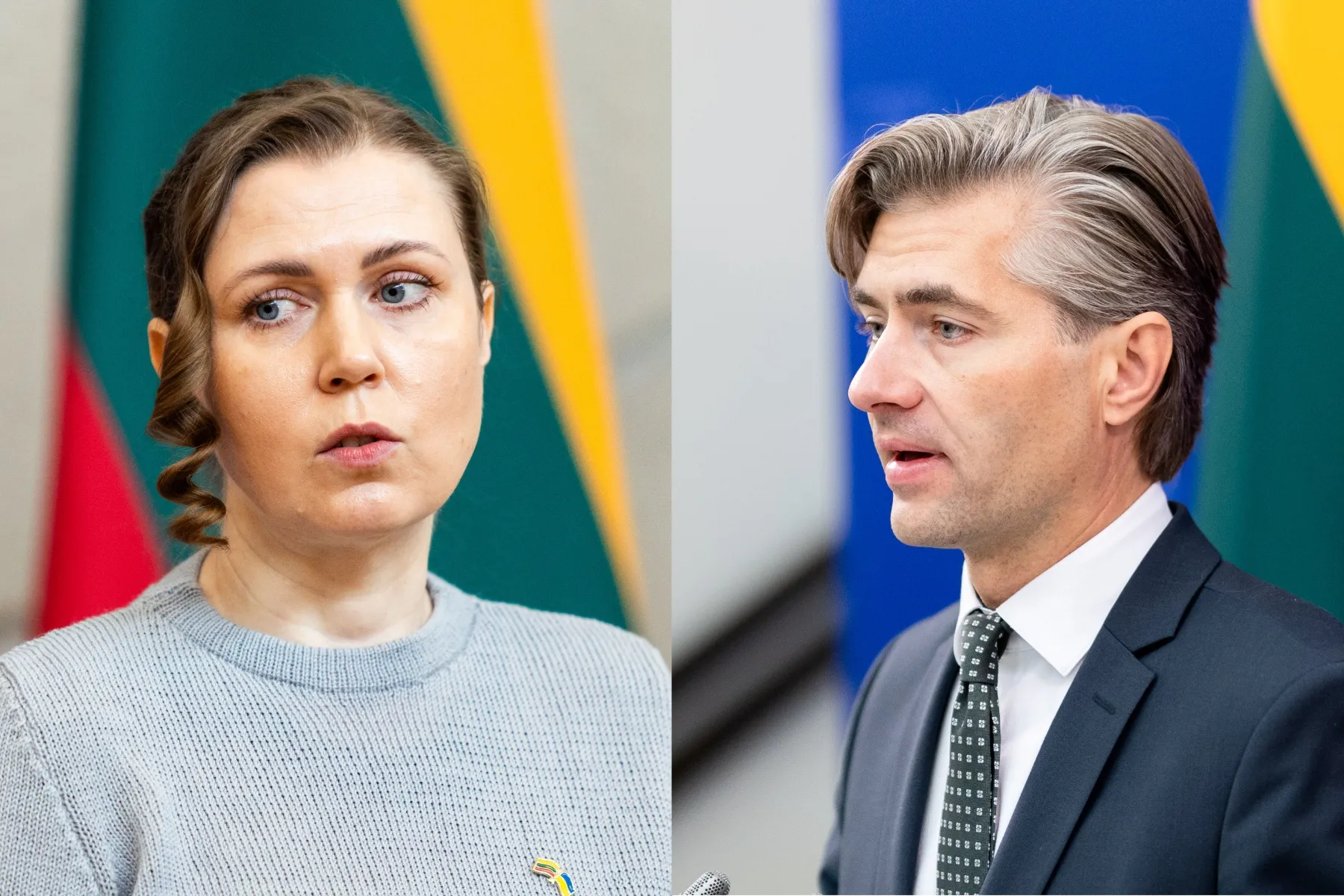 Dovilė Šakalienė ir Kęstutis Budrys / BNS nuotr.