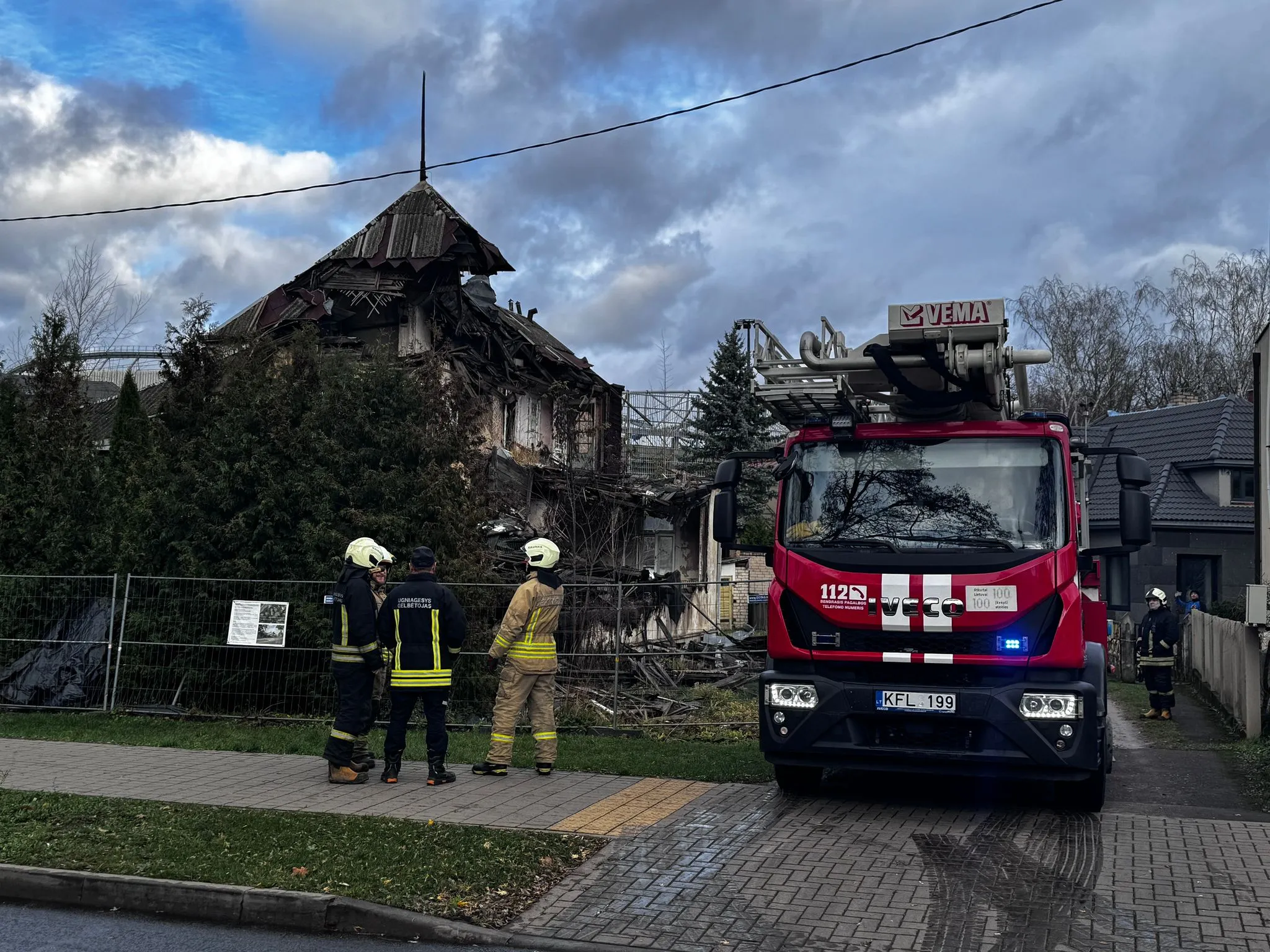 Perkūno alėjos art deco stiliaus namas / „Kas vyksta“ nuotr.