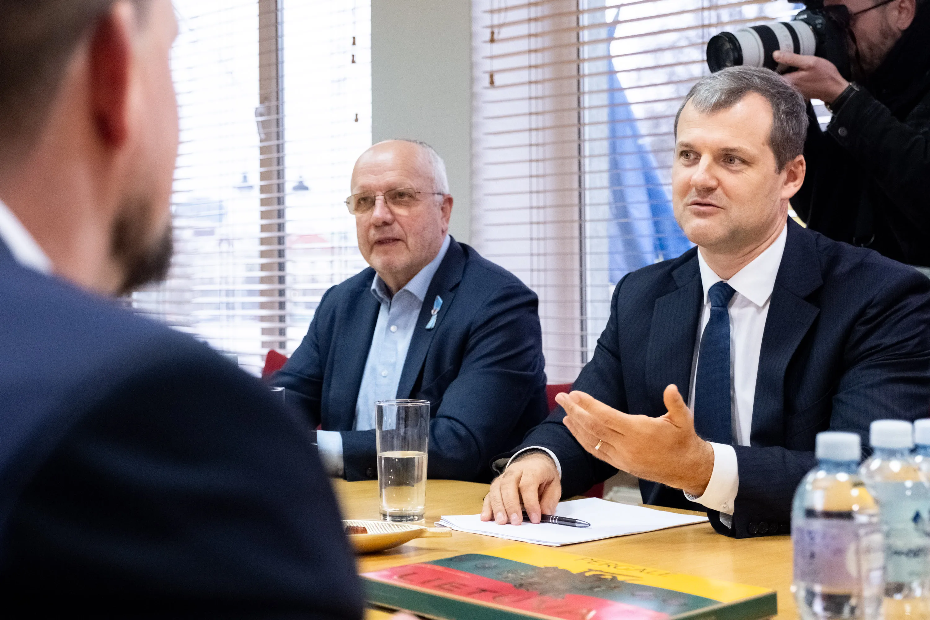 Juozas Olekas, Gintautas Paluckas / E. Rauluševičiaus / ELTA nuotr.