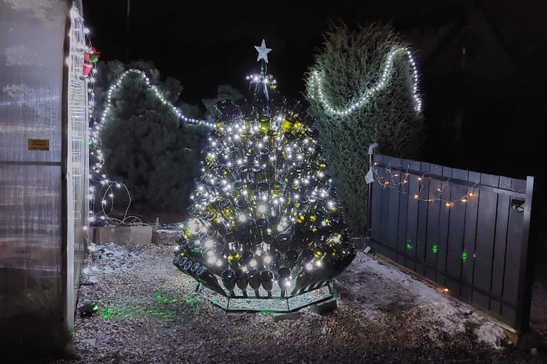 Eglutė iš butelių Kauno rajone