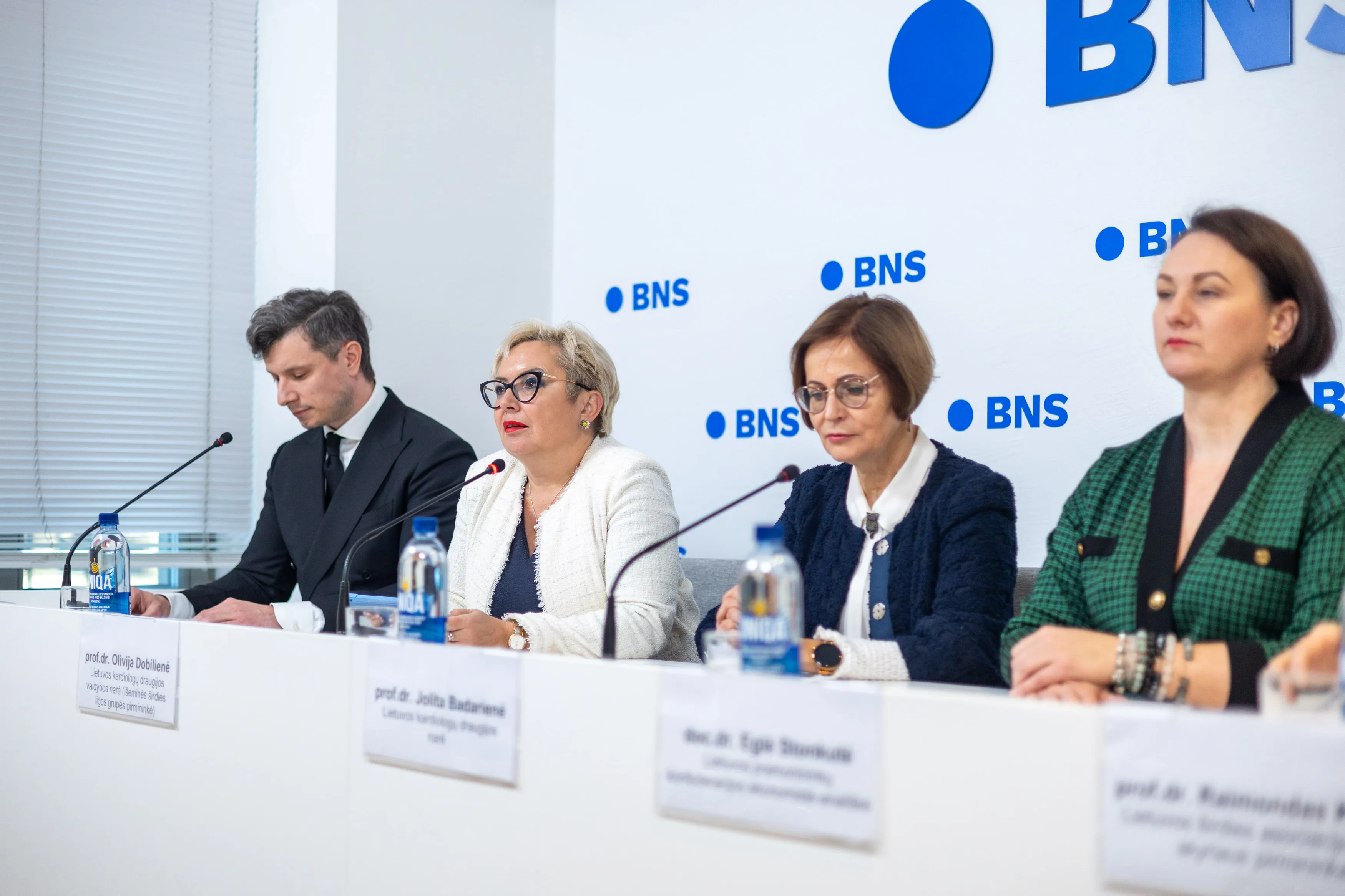 Spaudos konferencija: Širdies ir kraujagyslių ligų kaina Lietuvos valstybei, ekonomikai ir visuomenės gerove. ELTA / Julius Kalinskas