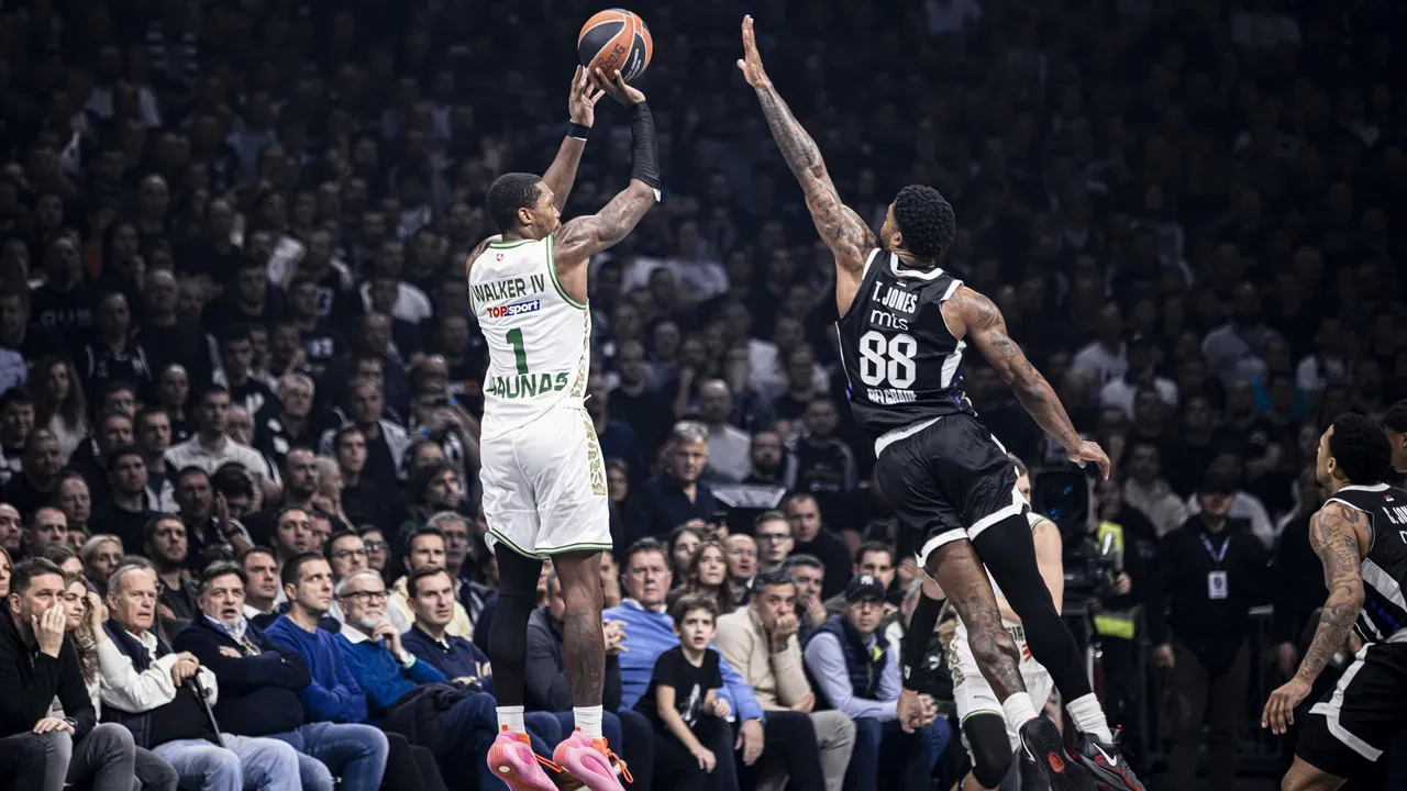 Žalgiriečiai nusileido Belgrado krepšininkams / Zalgiris.lt nuotr.