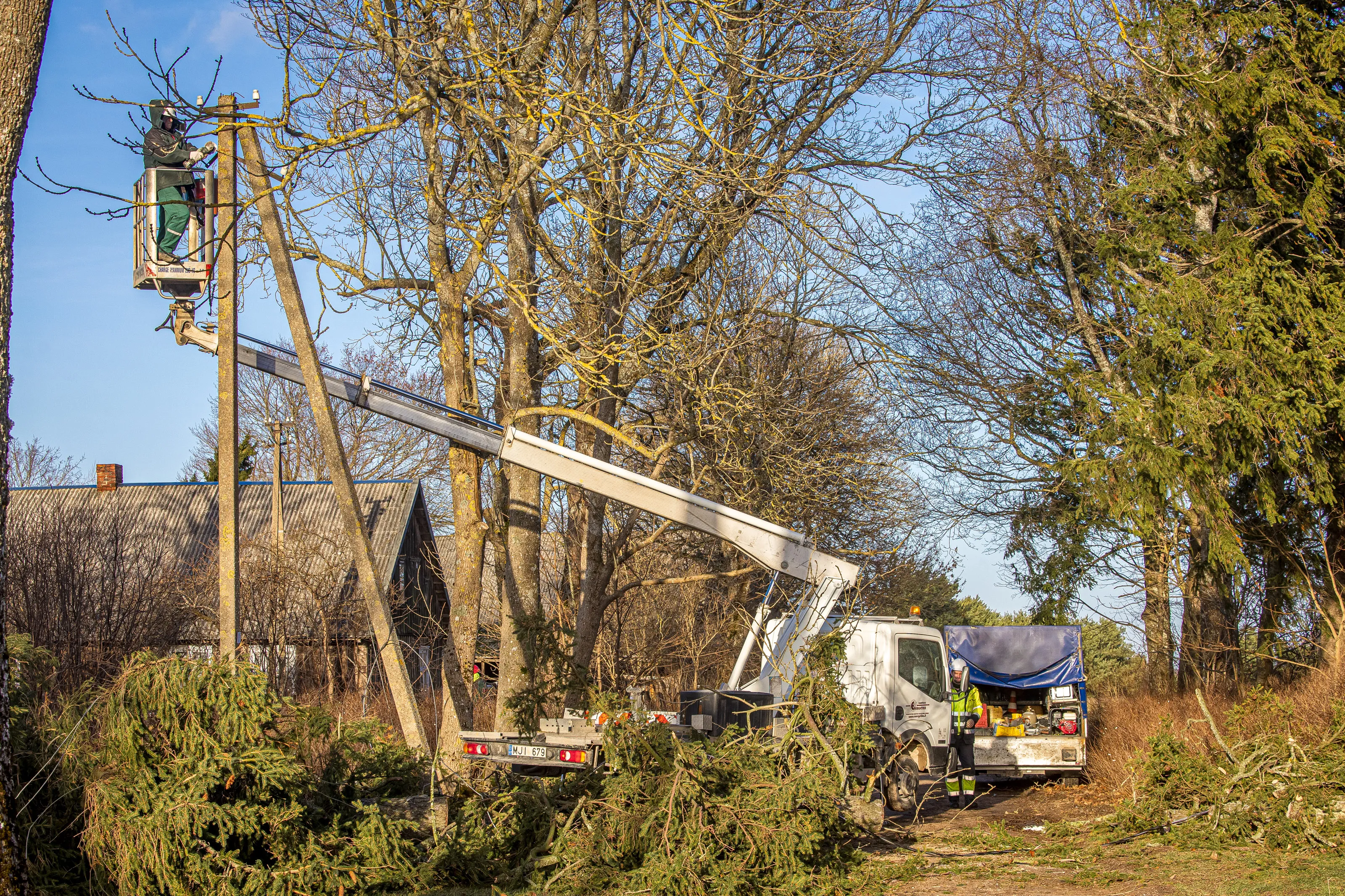 Audros padariniai / ESO nuotr.