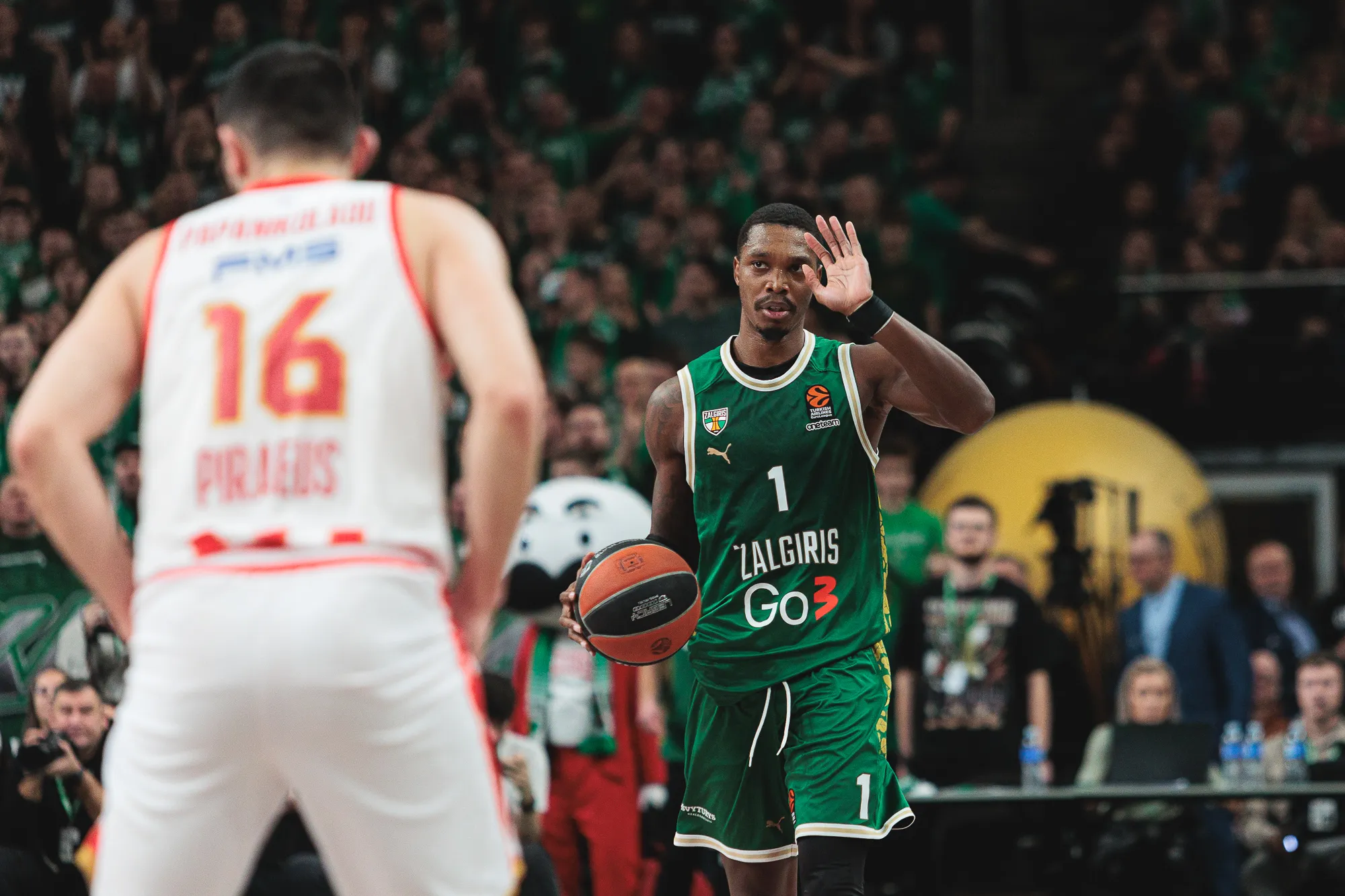 Eurolyga: „Žalgiris“ – „Olympiakos“ / R. Tenio nuotr.