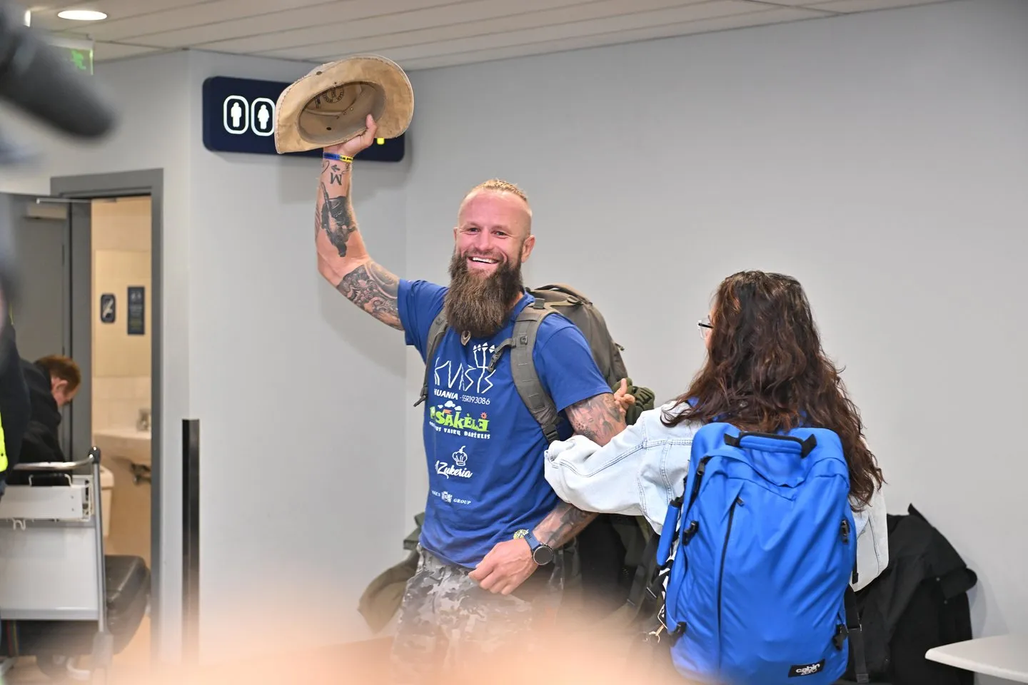 A. Mockus grįžo į Lietuvą / A. Kubaičio / Lrytas nuotr.