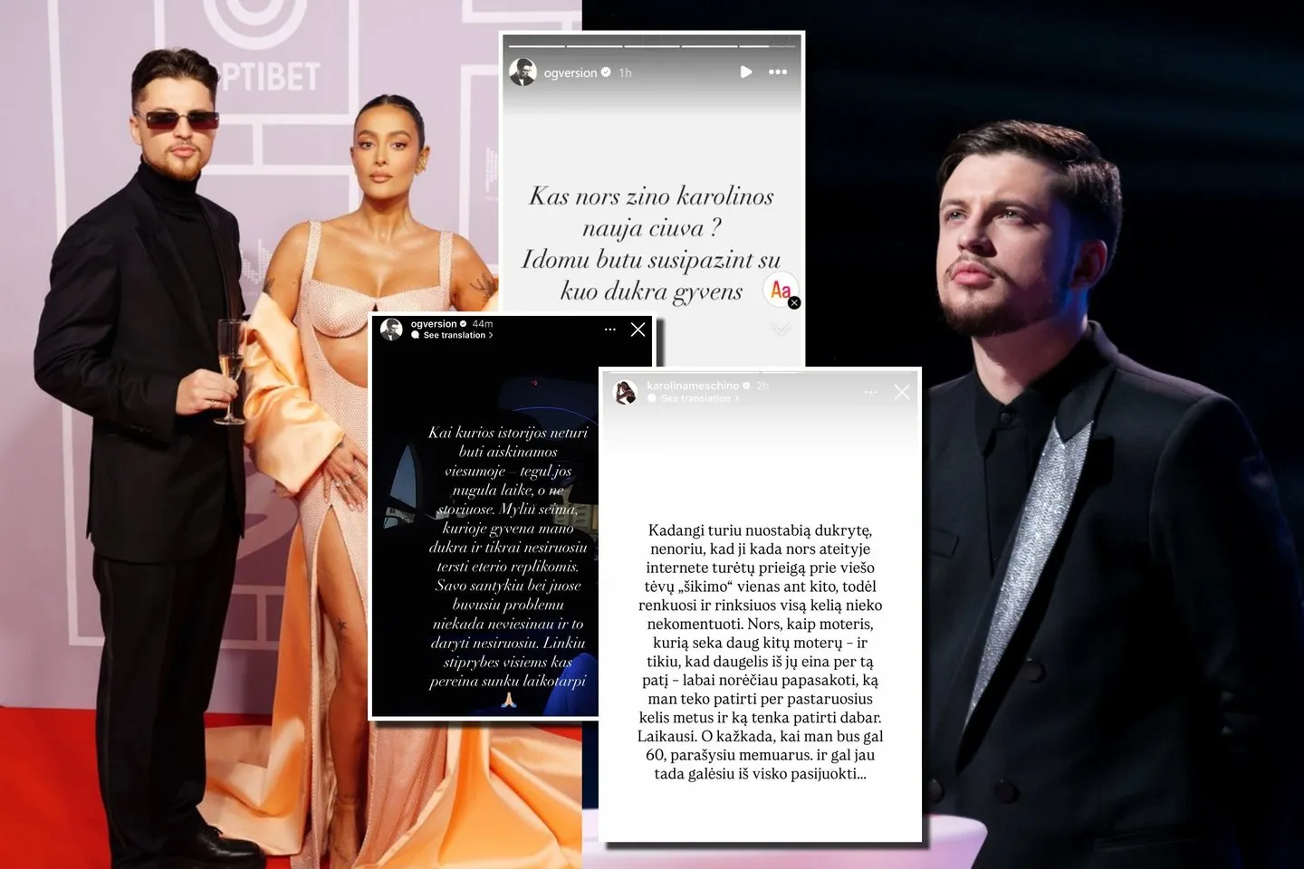 Dominykas Ježerys-OG Version ir Karolina Meschino / lrytas koliažas