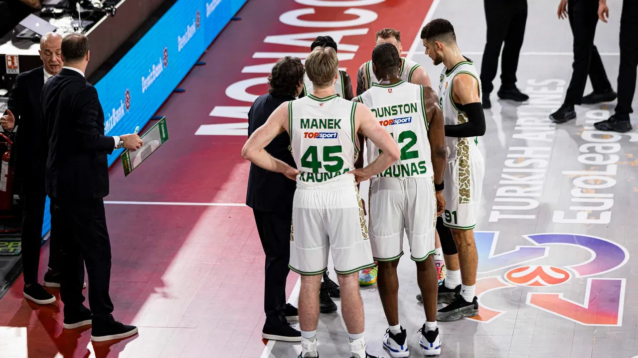 Monake „Žalgiris“ pralaimėjo po pratęsimo / Žalgiris.lt nuotr.