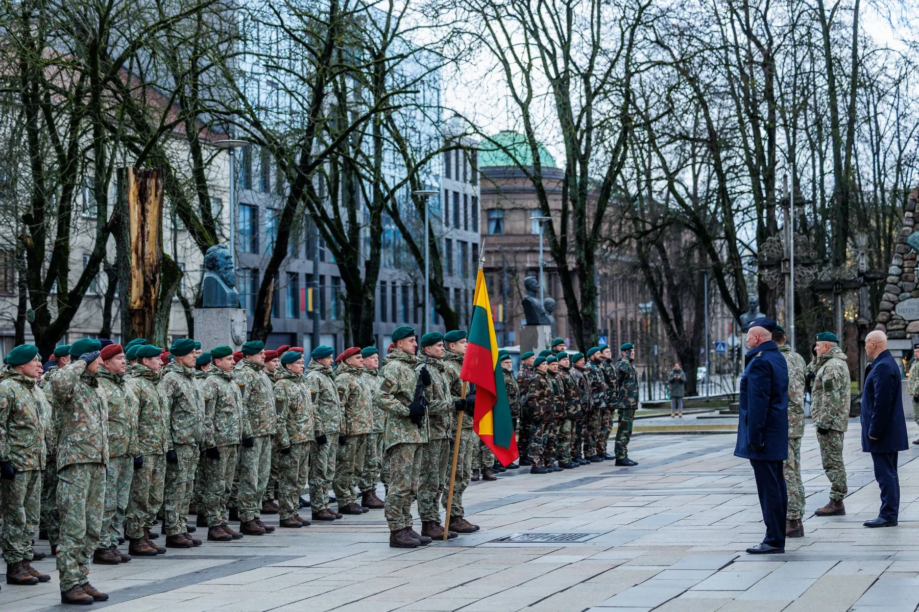 Kaune įkurta Karo komendantūrų valdyba / E. Ovčarenko, BNS nuotr.