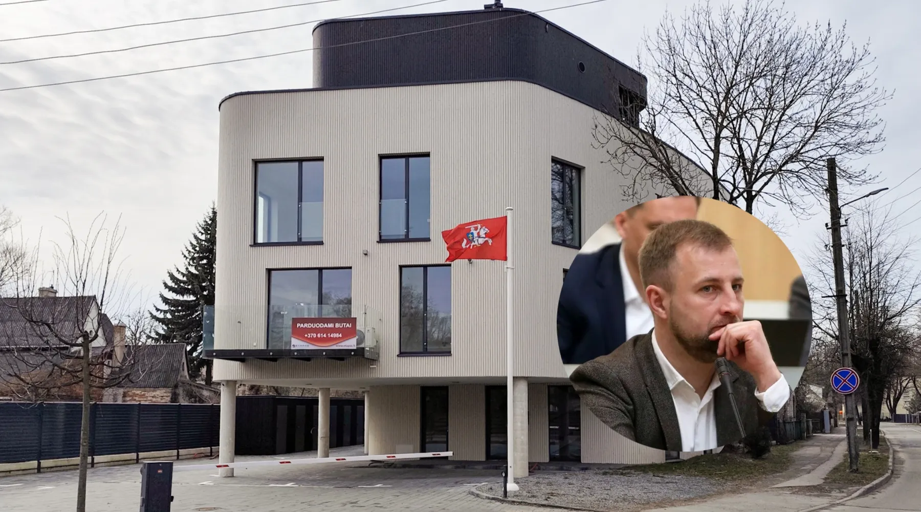 A. Mackevičiaus g. 126 esantis daugiabutis, Šarūnas Matijošaitis („Kas vyksta Kaune“ fotomontažas)