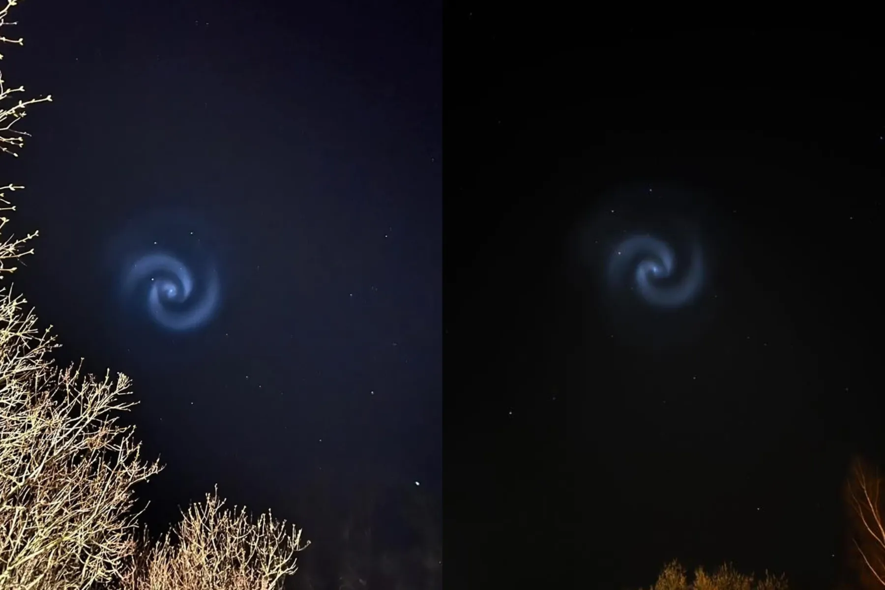 „SpaceX Falcon 9“ raketa / Orų entuziastai ir Orai ir klimatas Lietuvoje grupių nuotr.