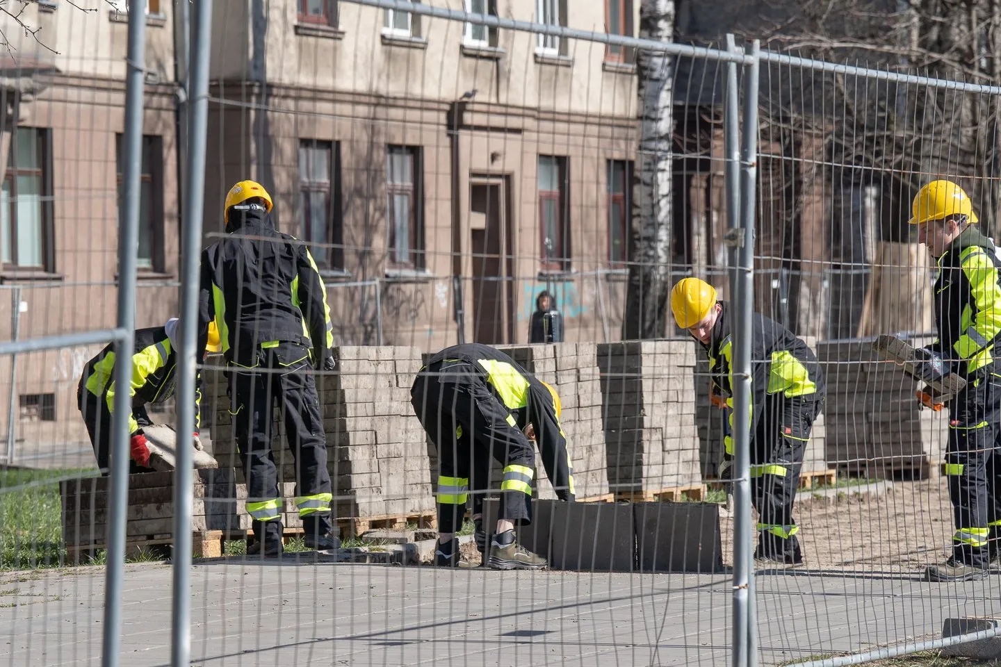 Šilumos tinklo rekonstrukcijos darbai Karaliaus Mindaugo pr.