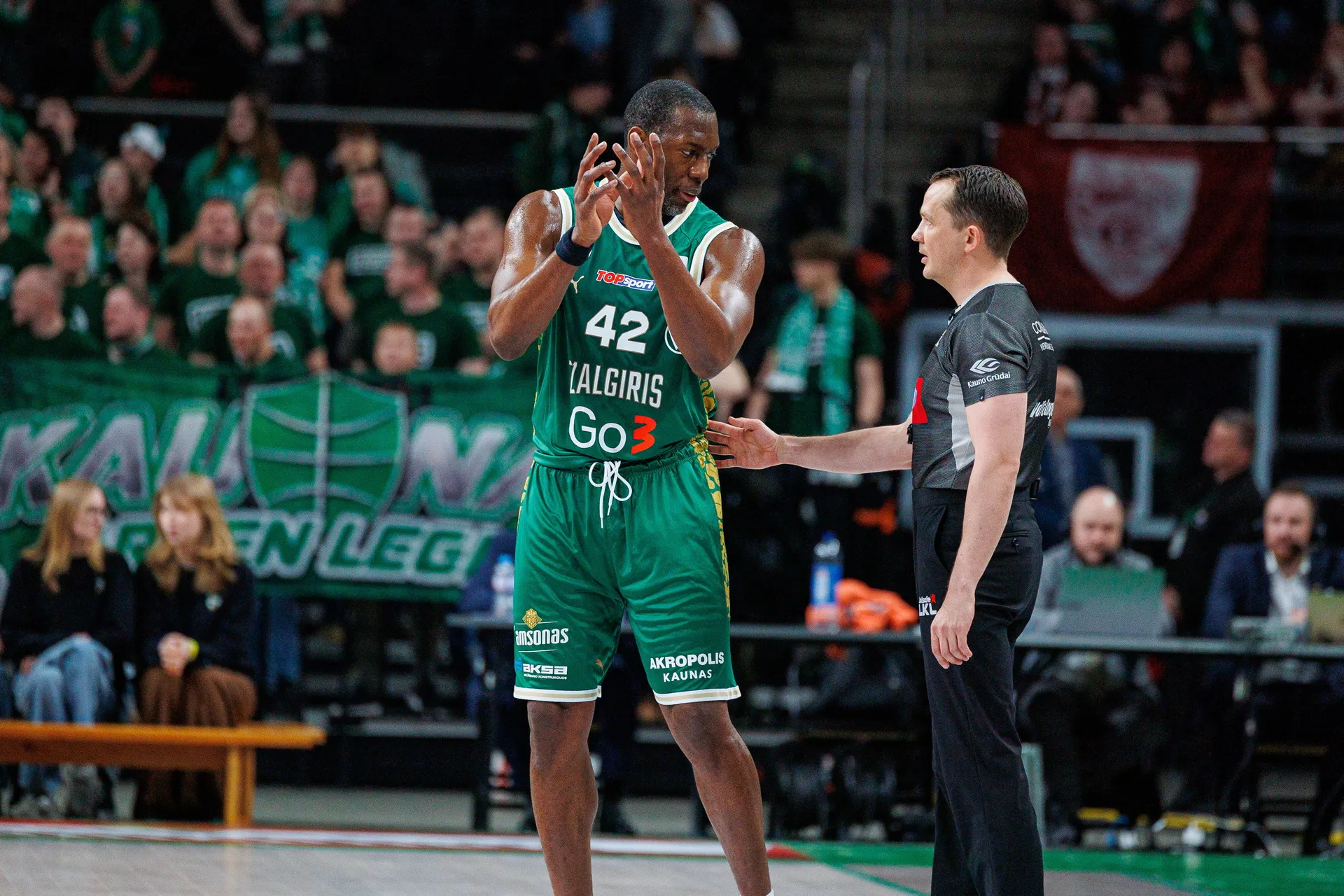 Kauno „Žalgiris“ – Panevėžio „Lietkabelis“ / E. Ovčarenko / BNS nuotr.