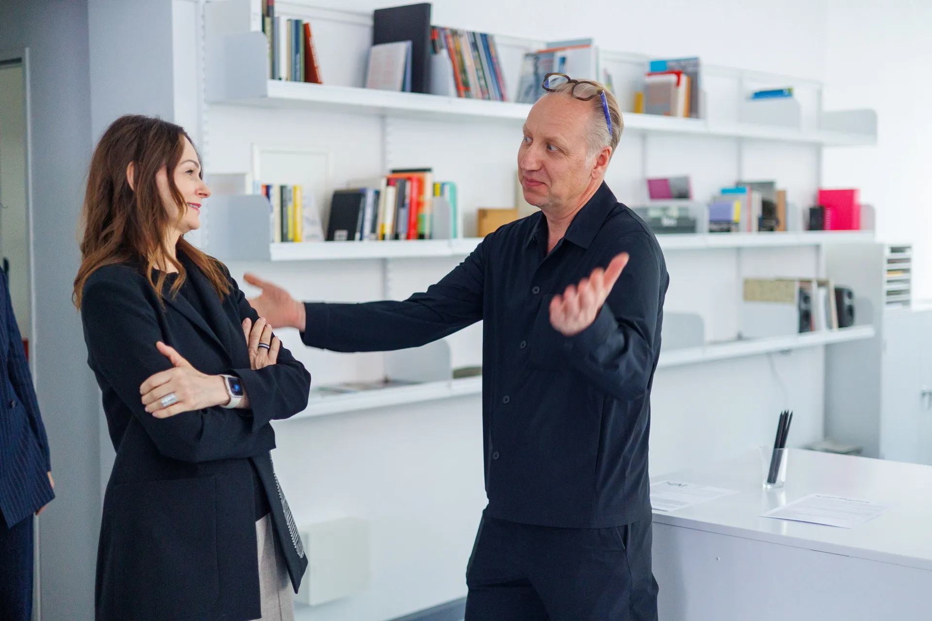 Nacionalinio architektūros instituto biure Kaune pristatytas Lietuvos paviljonas / E. Ovčarenko / BNS nuotr.