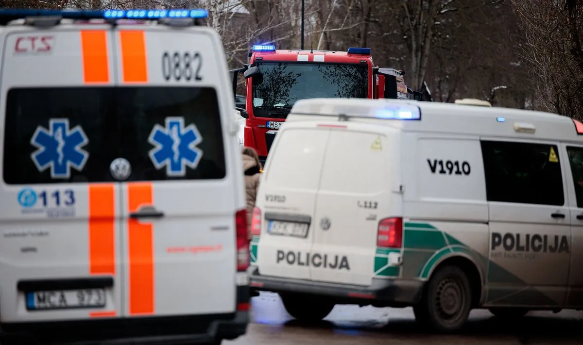 Policija / Greitoji / Ugniagesiai / Asociatyvi / J. Elinskas / ELTA nuotr.