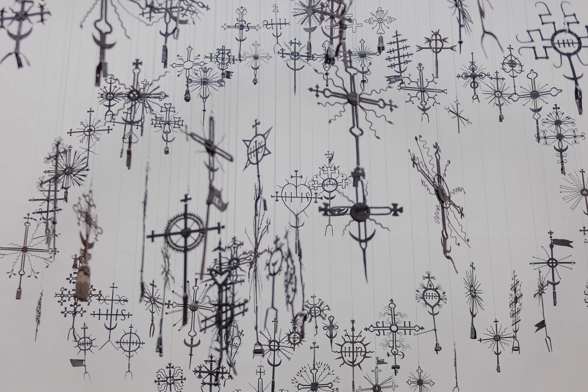 Sakralinio meno lobiai Čiurlionio muziejuje / R. Tenio nuotr.