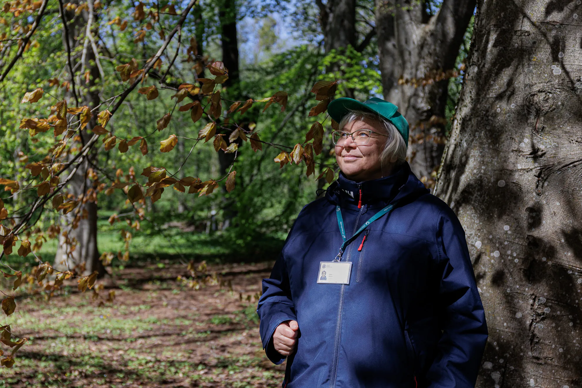 Miško maudynių gidė Edita Braun / R. Tenio nuotr.