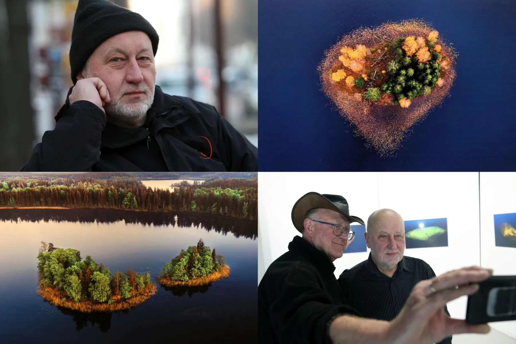 R. Požerskio parodos „Salos“ atidarymas / M. Patašiaus nuotr.