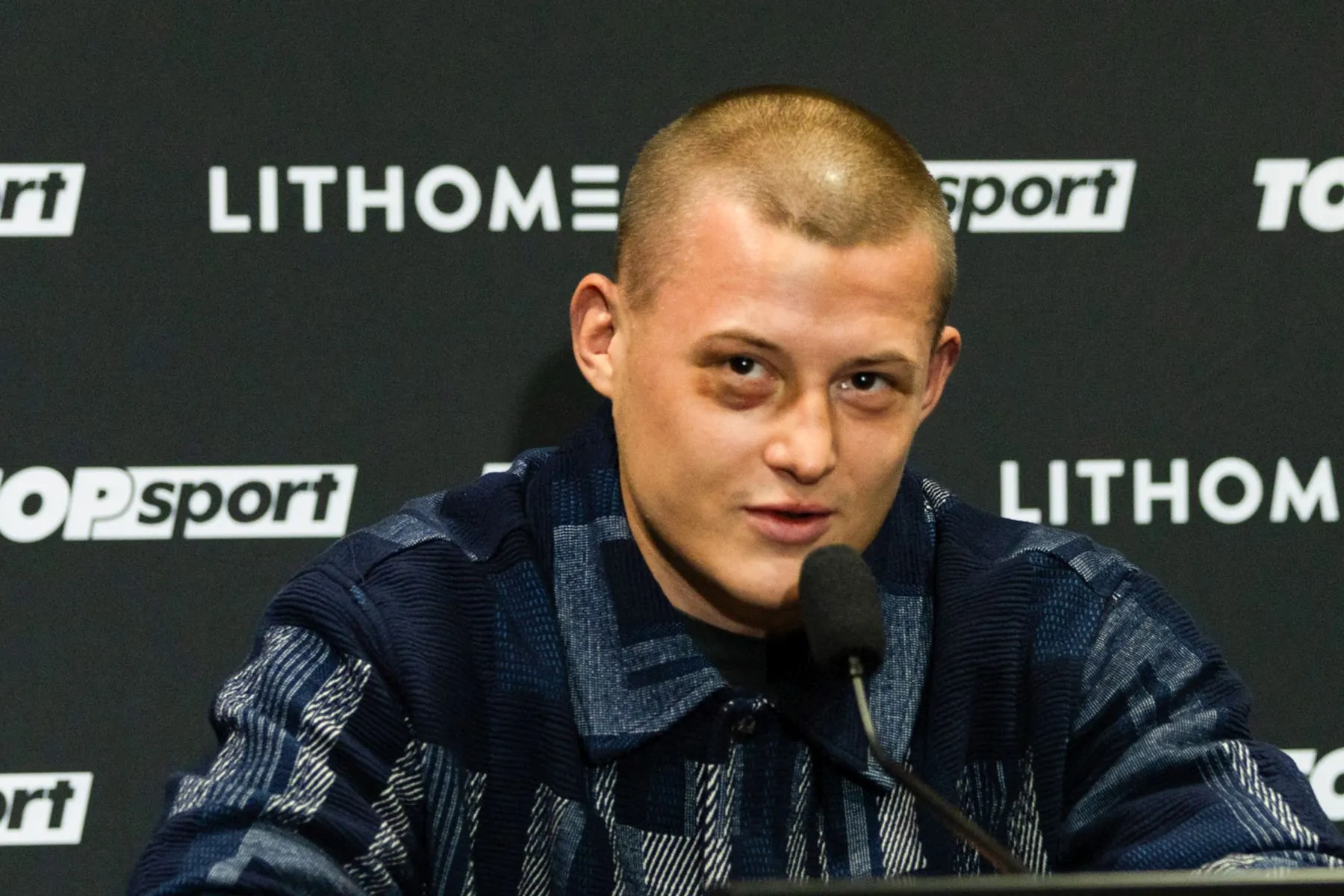 Eimanto Stanionio ir Vido Bružo spaudos konferencija / A. Barkausko, ELTOS nuotr.