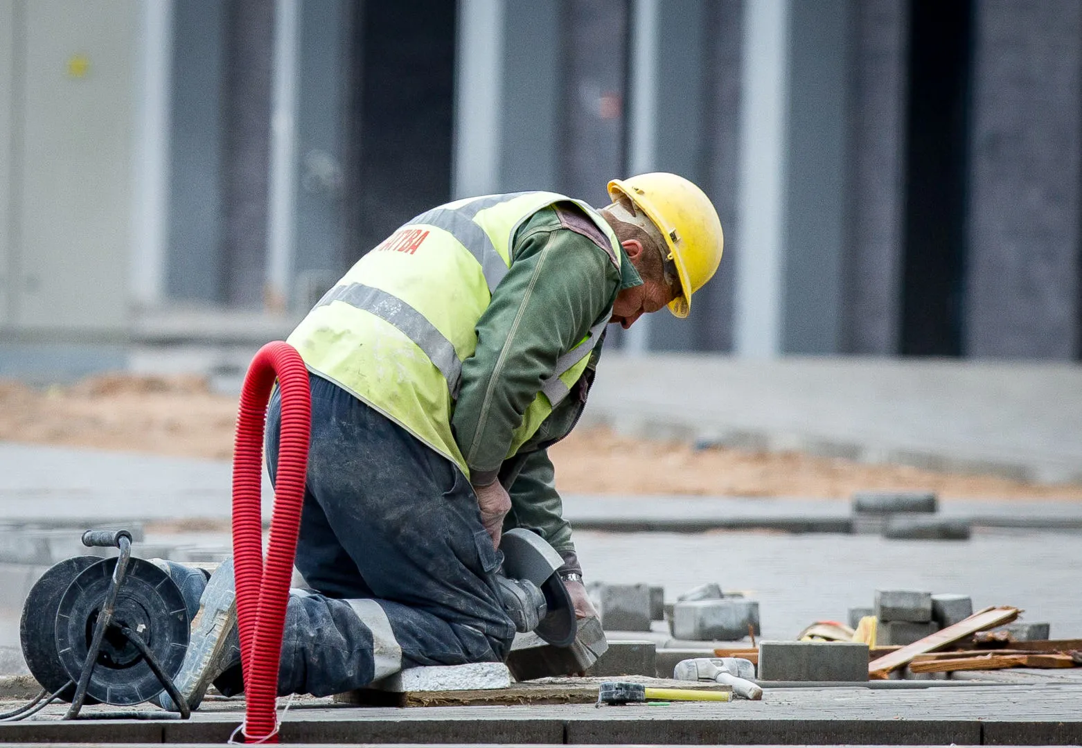 Statybos, statybininkas