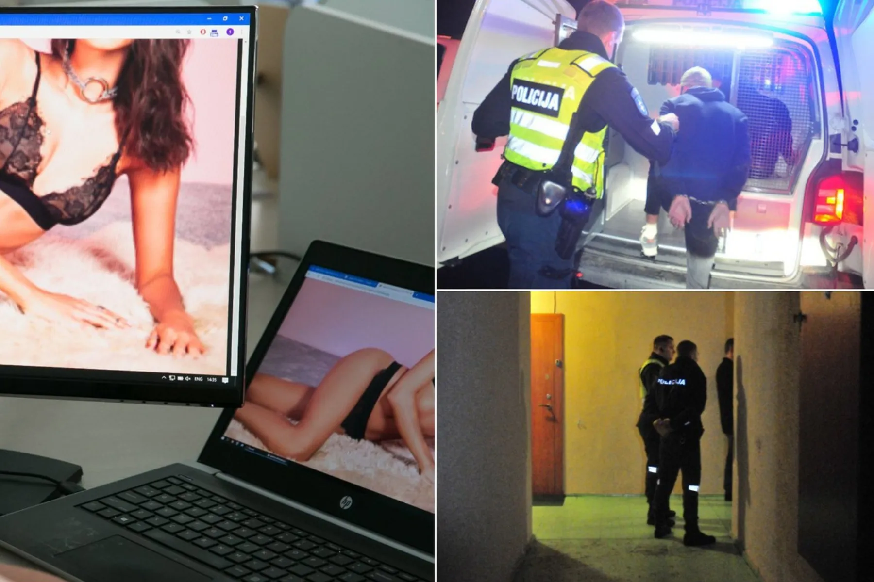 Pažinčių programėlė, policija