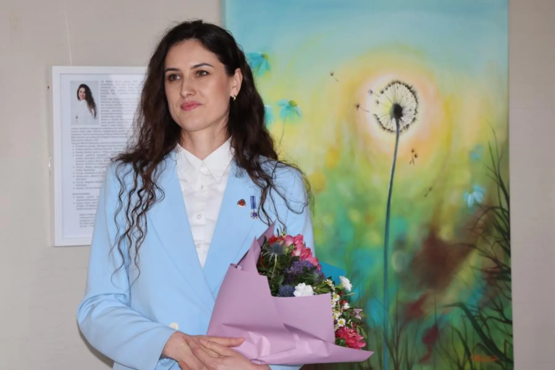 Kauno rajono savivaldybėje – R. Morari paveikslų paroda / KRS nuotr.