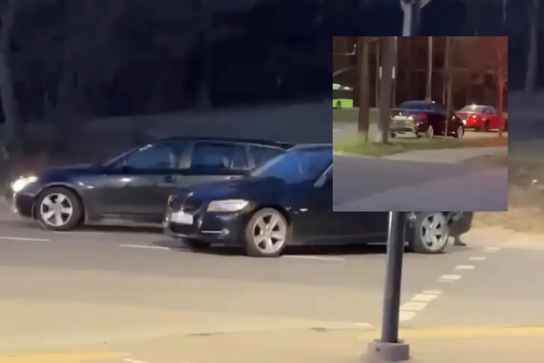 Avarija T. Masiulio gatvėje / Skaitytojų nuotr.