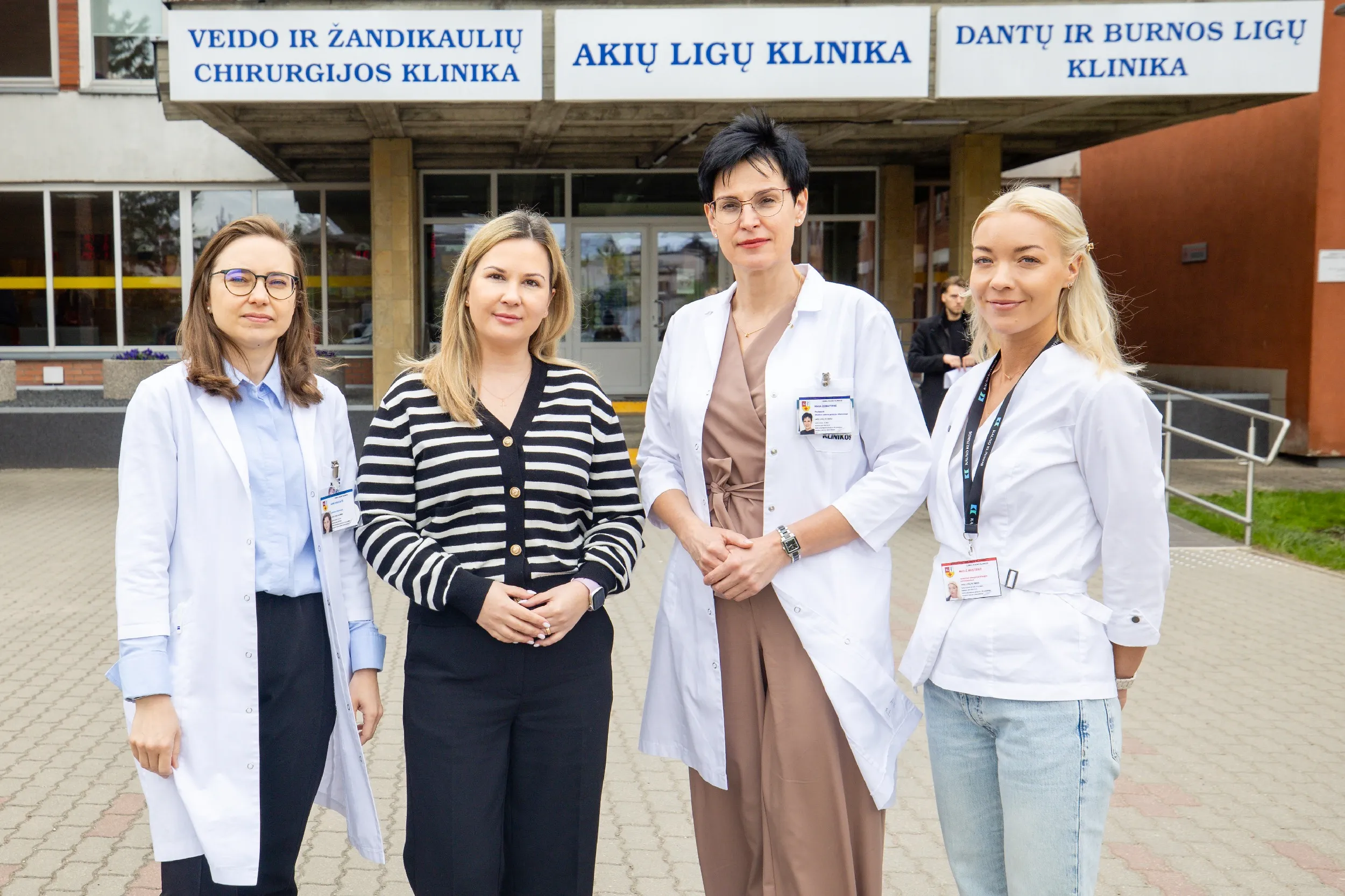 Dėka Kauno klinikų gydytojų Milda vėl mato pasaulį / Kauno klinikų nuotr.