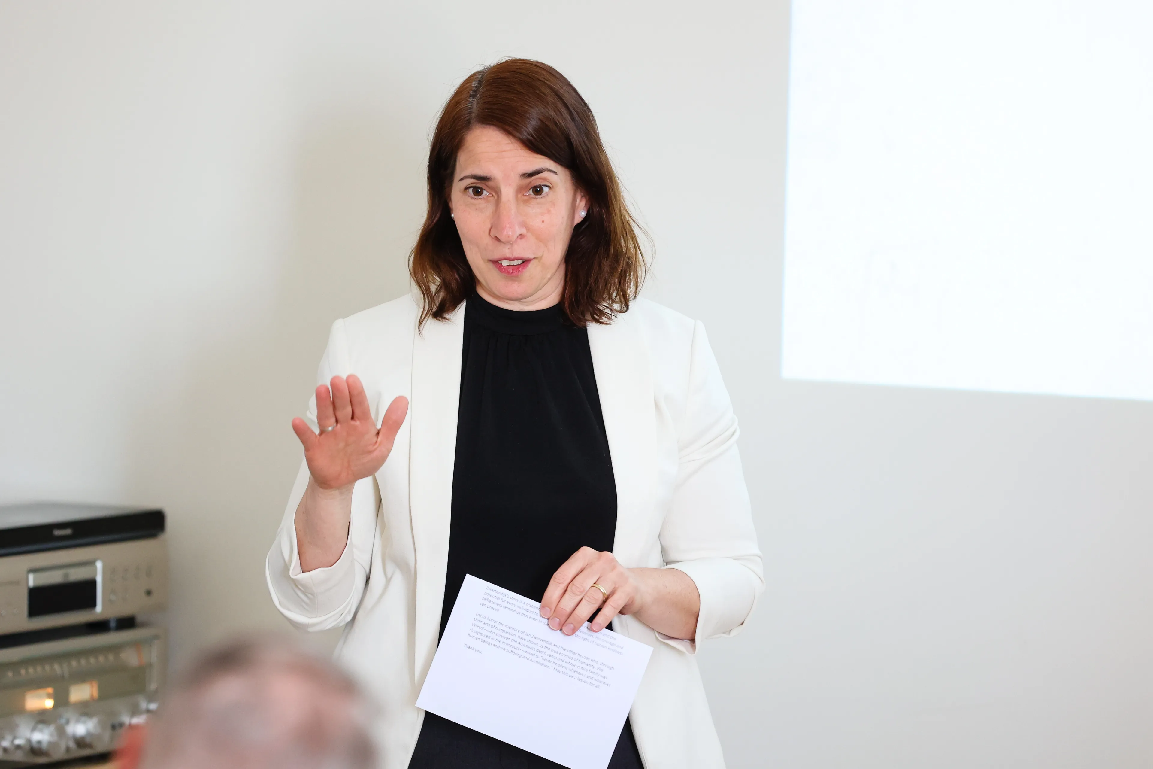 Izraelio ambasadorė Lietuvoje H. Wittenberg Silverstein / T. Biliūno, BNS nuotr.