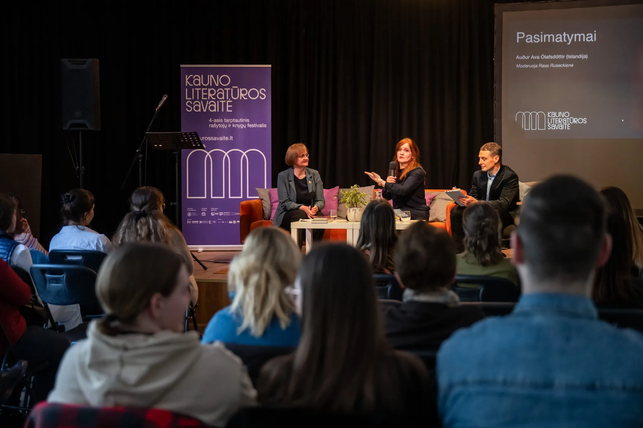 Kauno literatūros savaitė / J. Petronio nuotr.