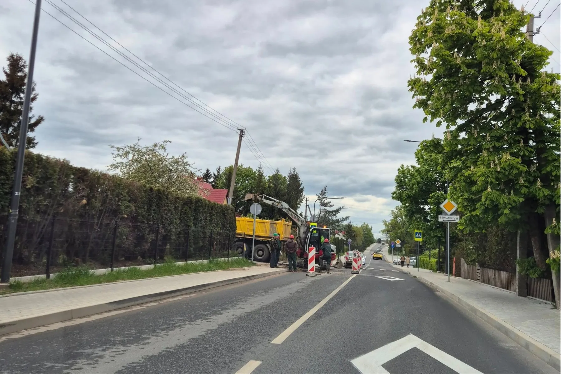 Kelio darbai Romainiuose / „Romainiai - Naujieji Romainiai“ Facebook grupės nuotr.